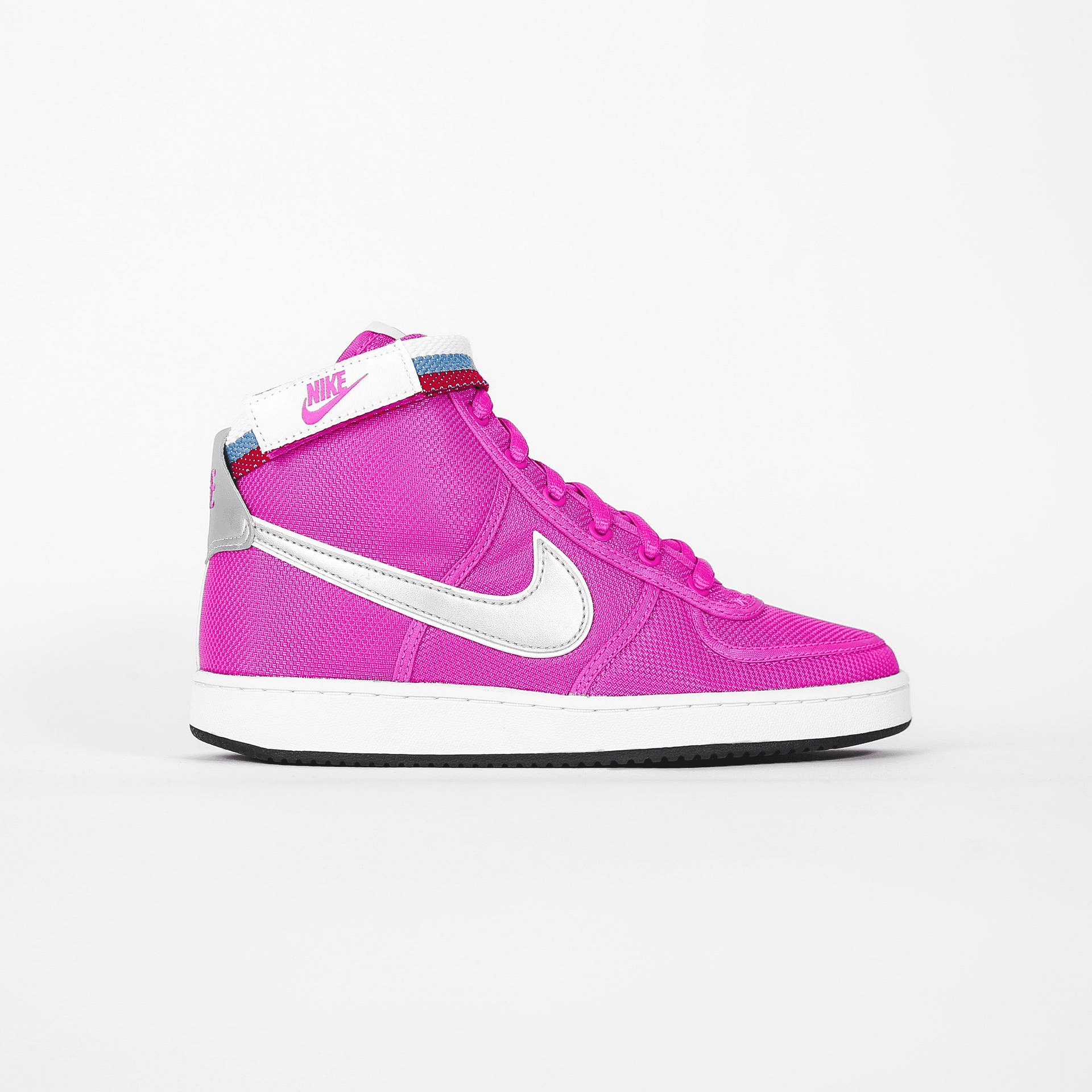 Nike Grade School Vandal High Supreme Fuchsia - Black / Metallic Silver — Image 3