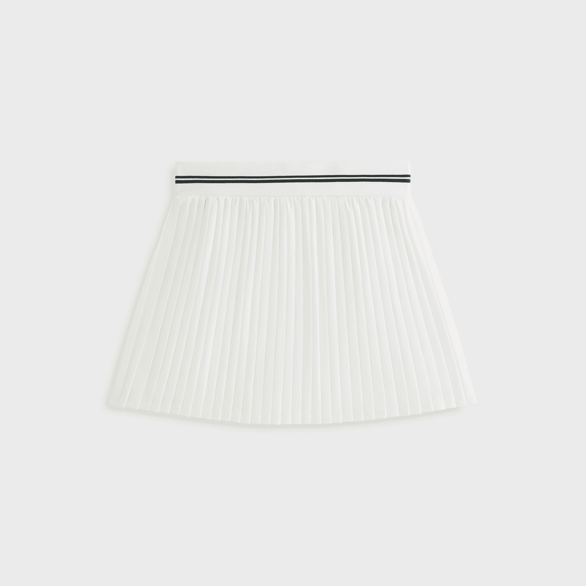 Kith Women Amaya II Pleated Skirt - White — Image 4