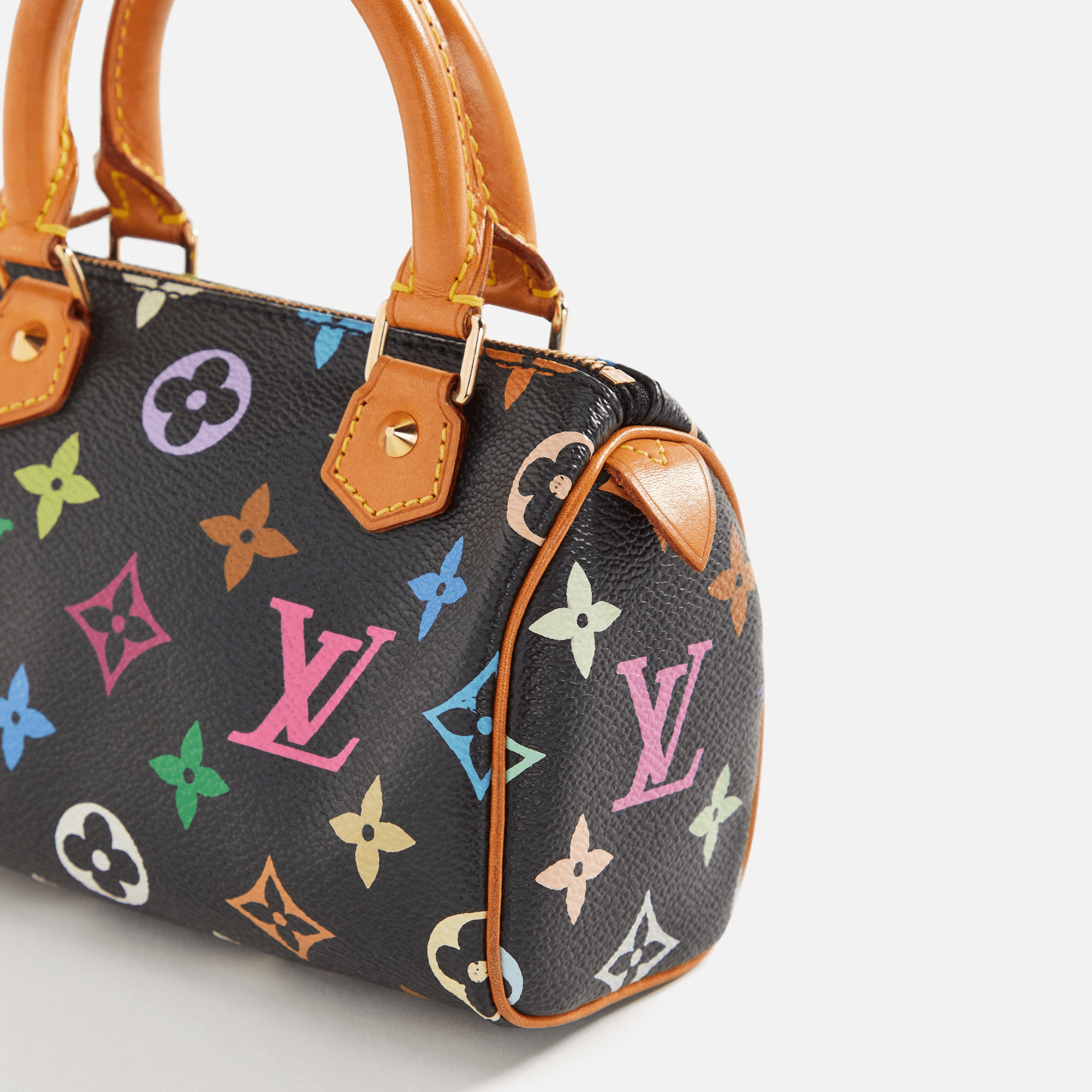 WGACA Louis Vuitton Mini Speedy - Black / Multi — Image 2