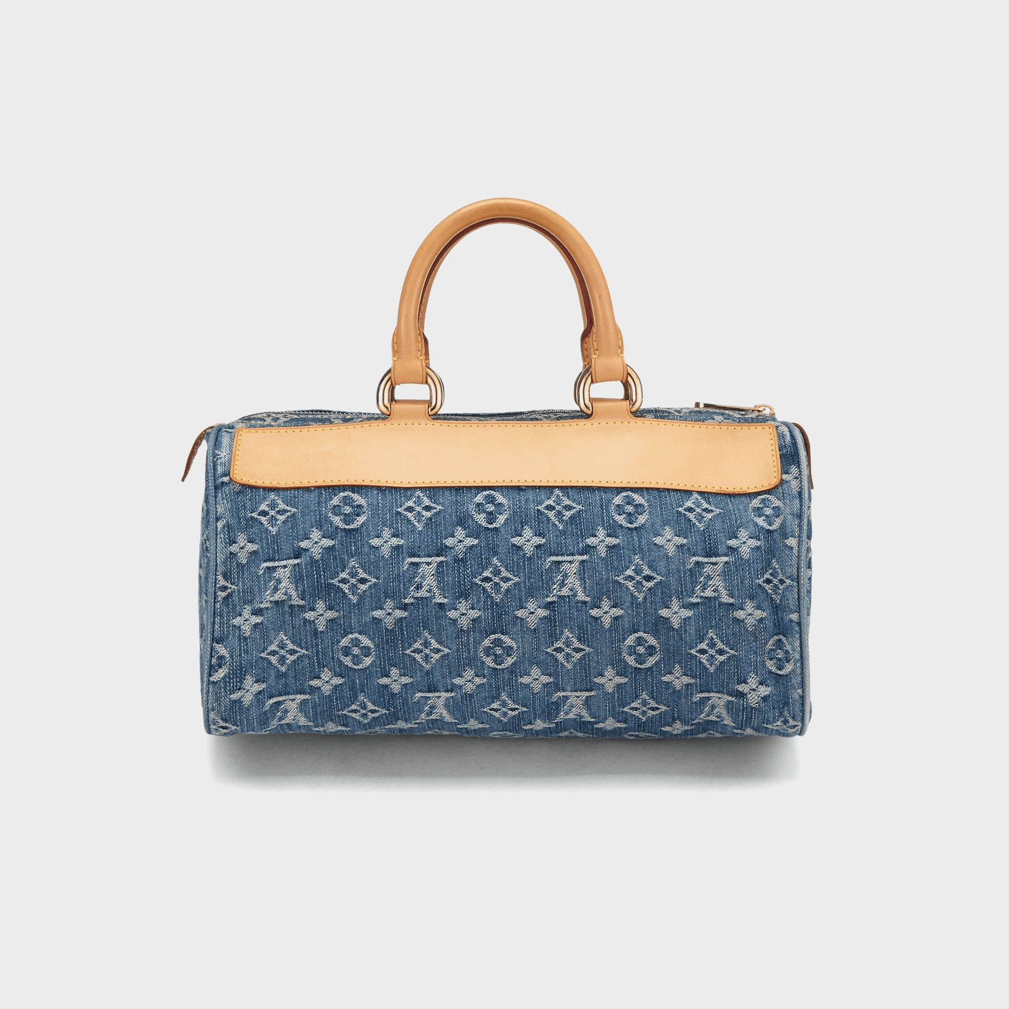 WGACA Louis Vuitton Denim Neo Speedy - Blue — Image 4