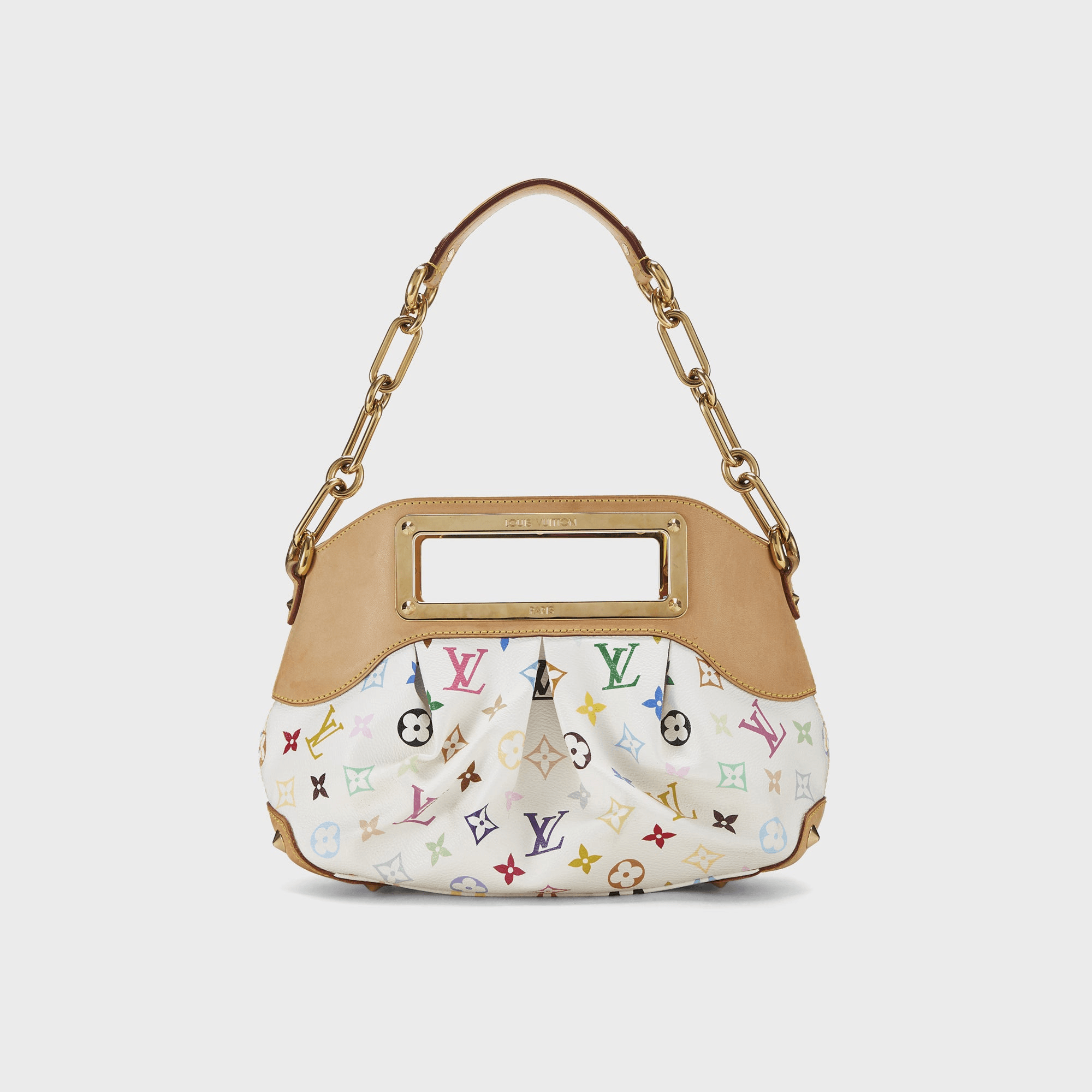 WGACA Louis Vuitton Multi Judy Pm - White — Image 3