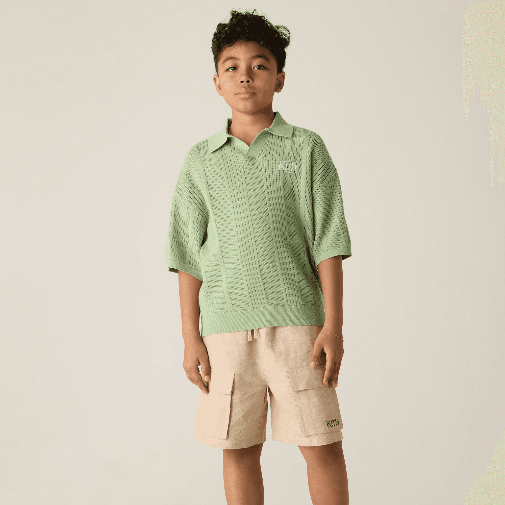 Kith Kids Tilden Polo II - Green House — Image 5