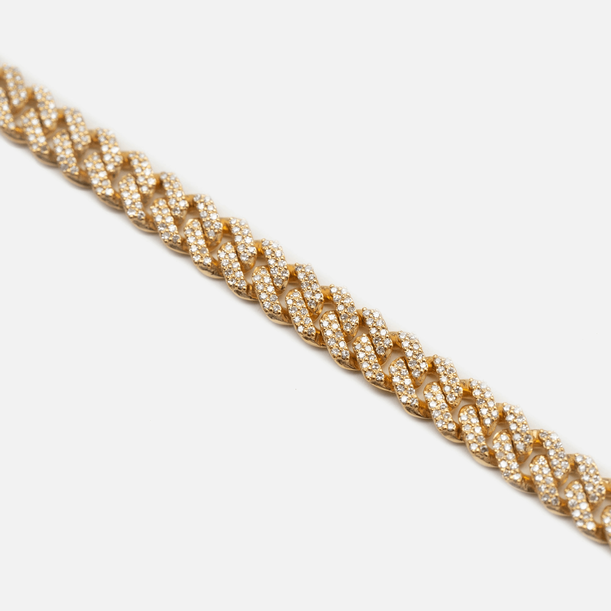 Greg Yuna Baby Cuban Chain 22 inches - Yellow Gold — Image 2