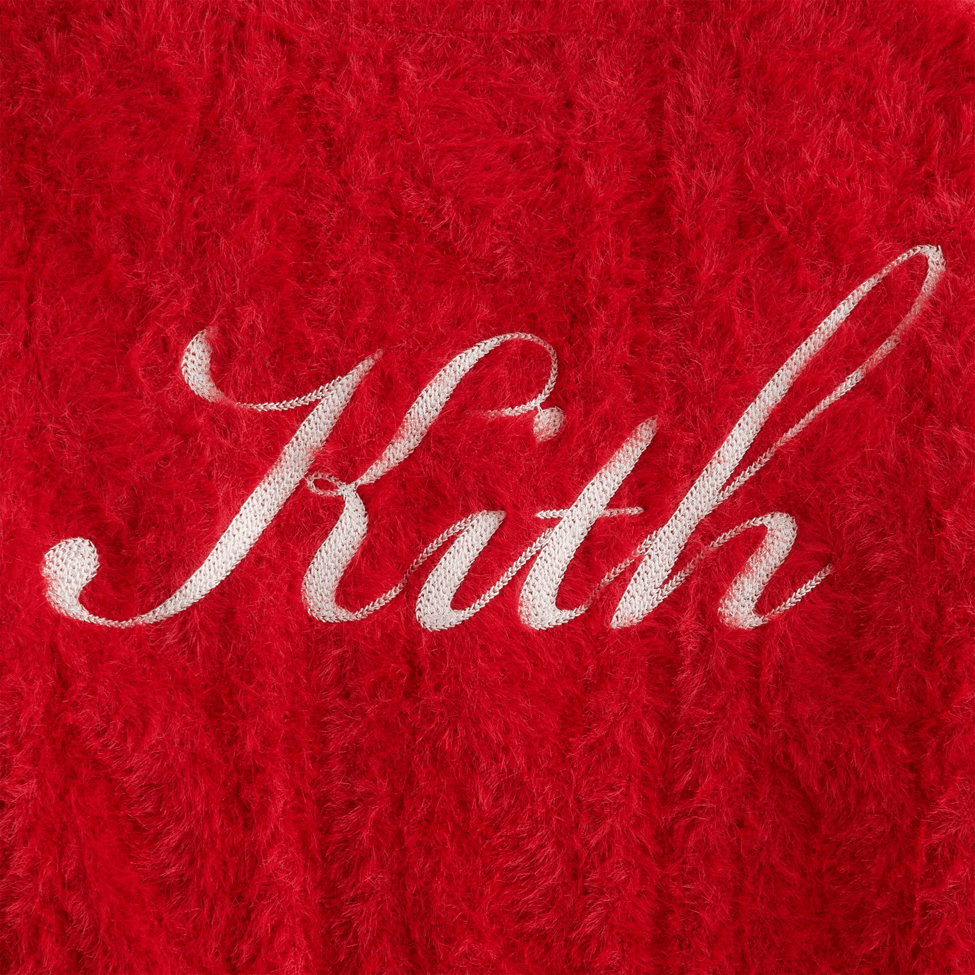 Kith Kids Mohair Cable Knit Cropped Cardigan - Fury — Image 2