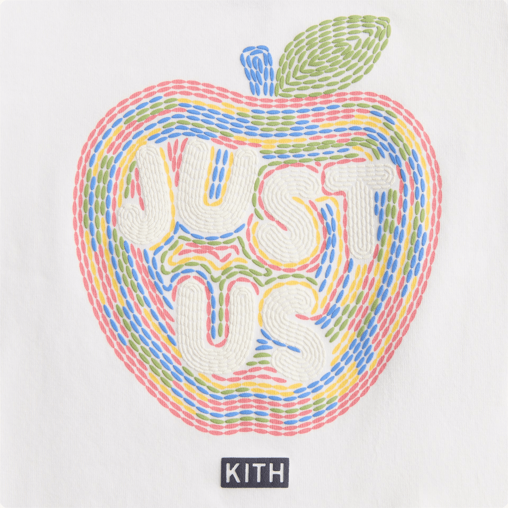 Kith Baby Just Us Apple Graphic Bodysuit - White — Image 2