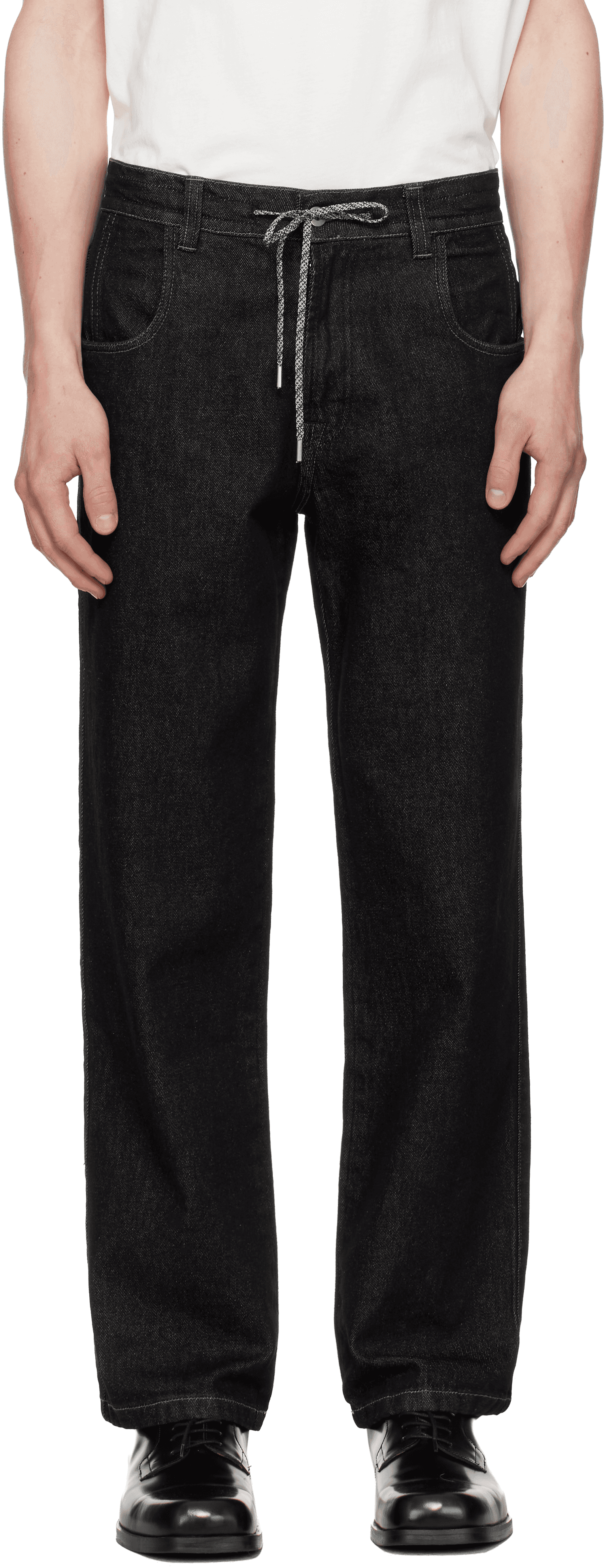 Black Casual Jeans - Image 1