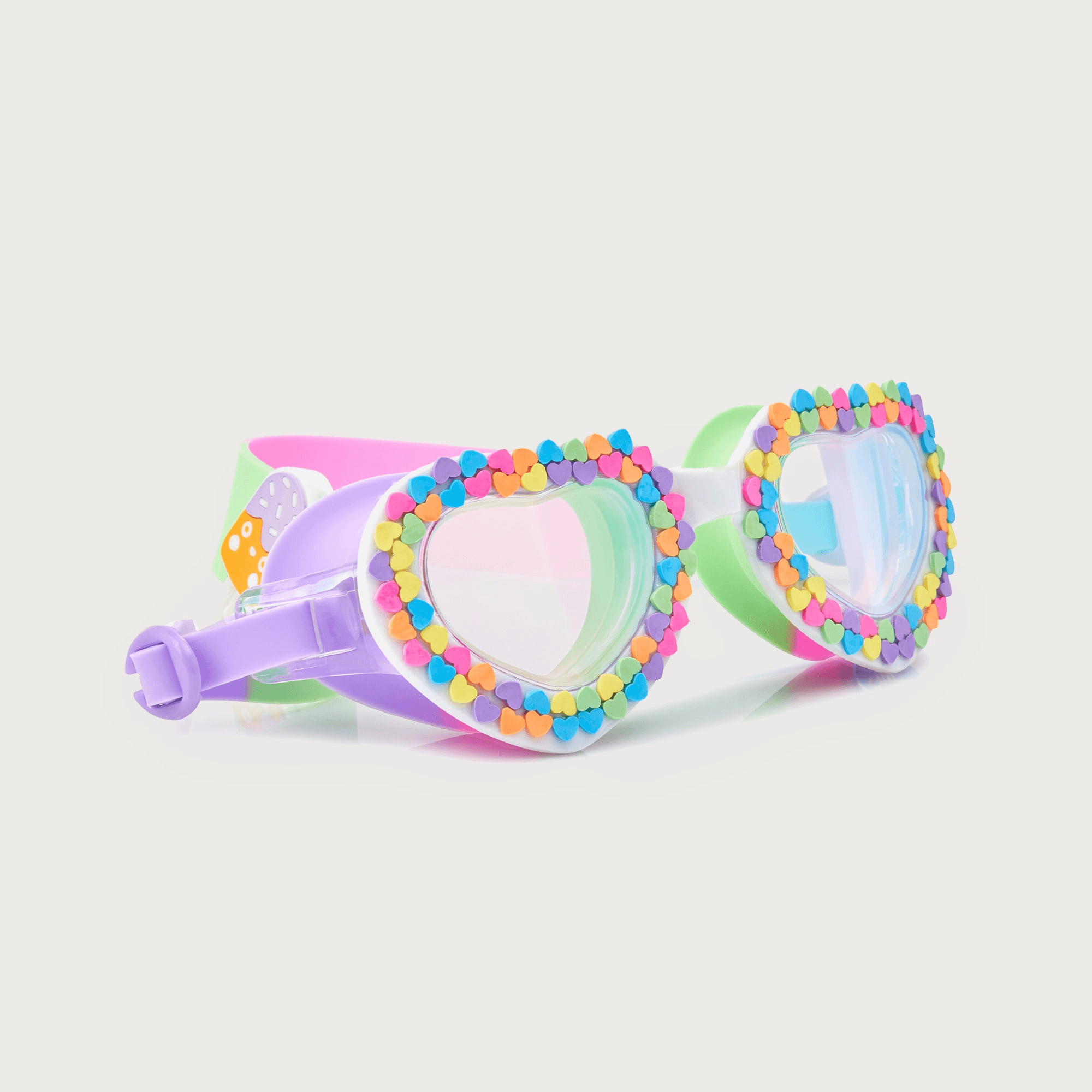 Girls' u rock rainbow goggles - Image 1