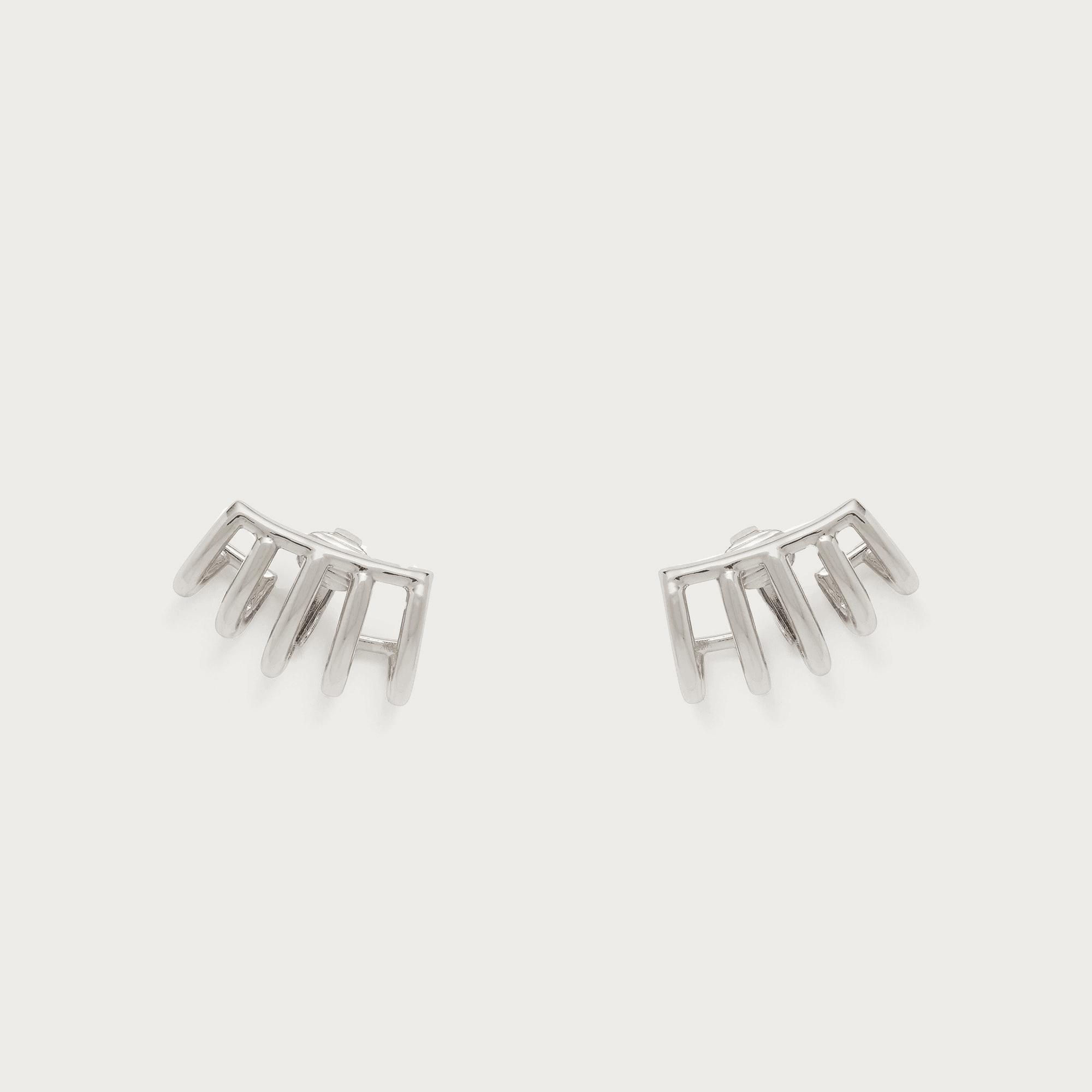Cage clip-on earrings - Image 1