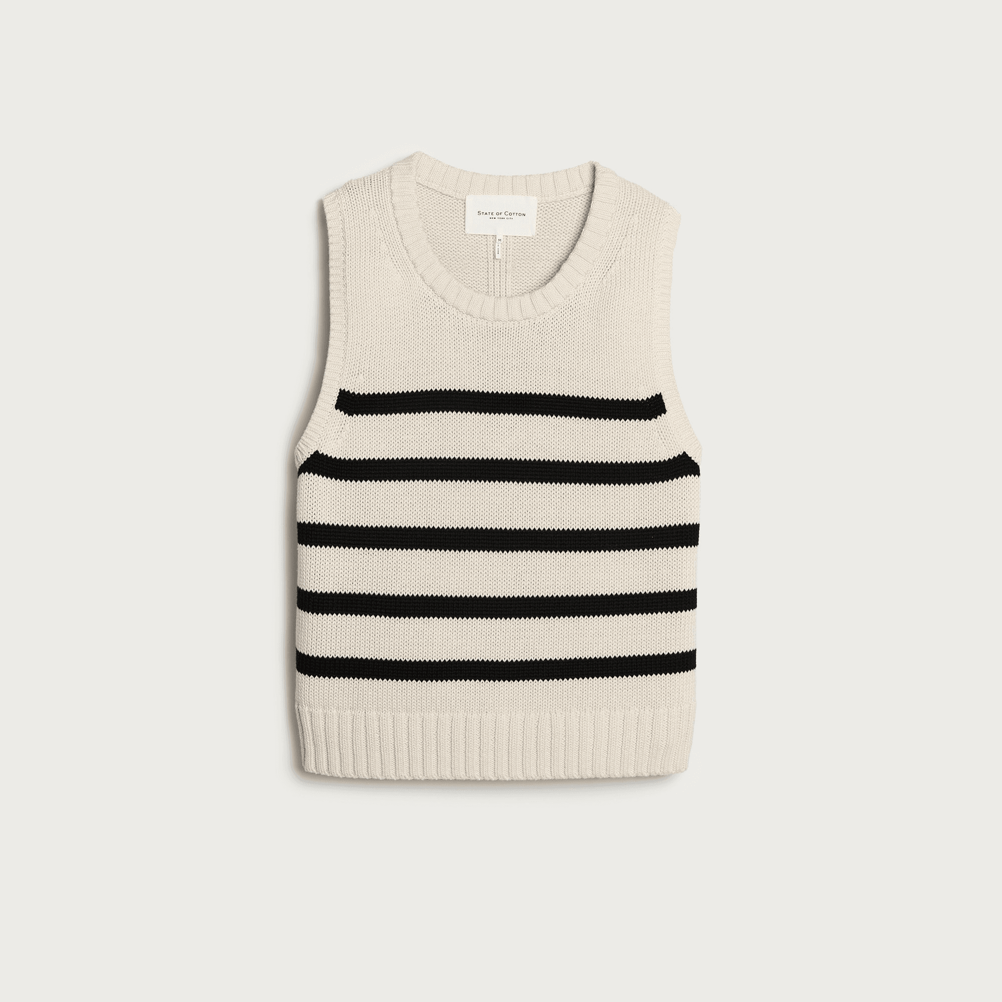 Hayden striped crewneck sweater - Image 1