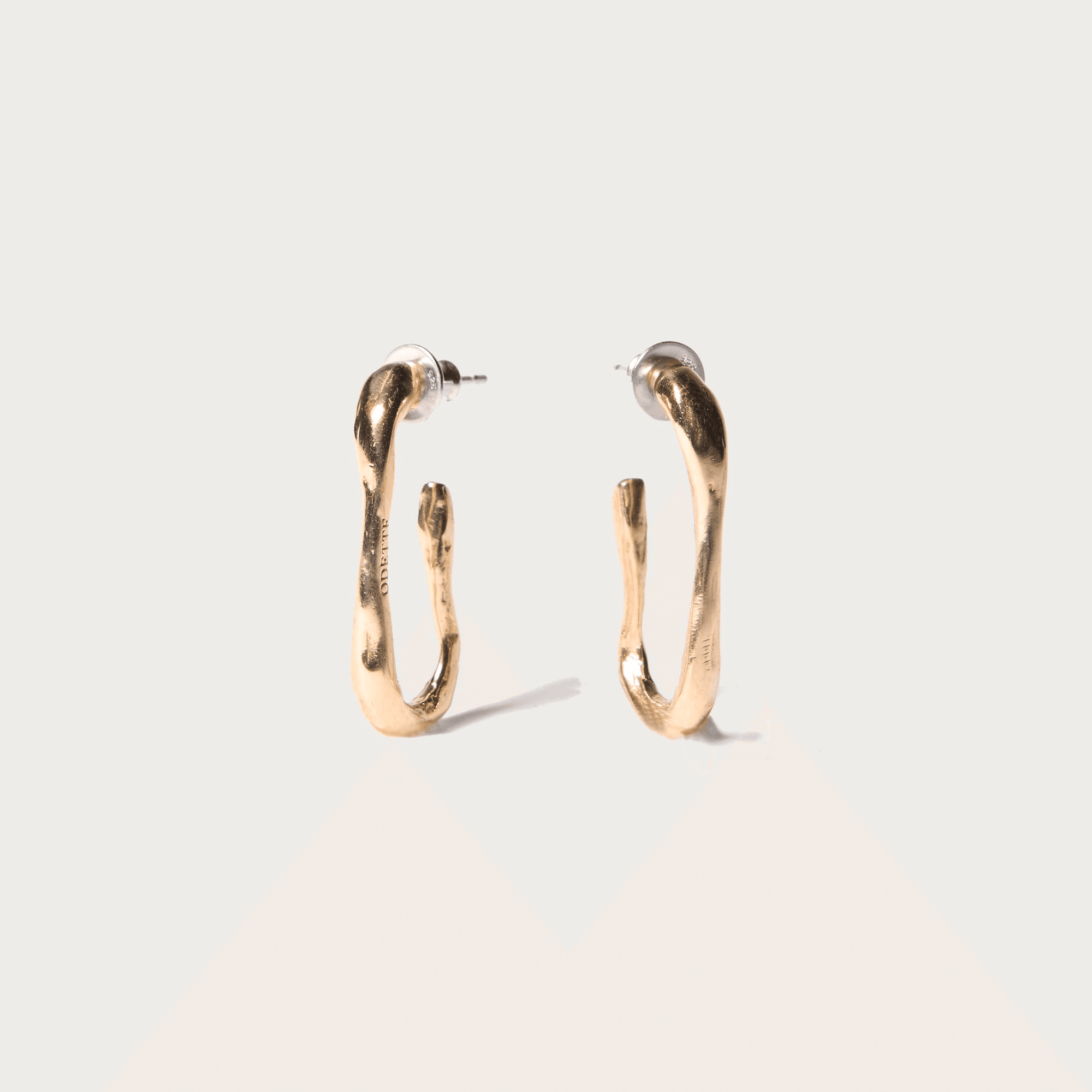 Osso hoop earrings - Image 1