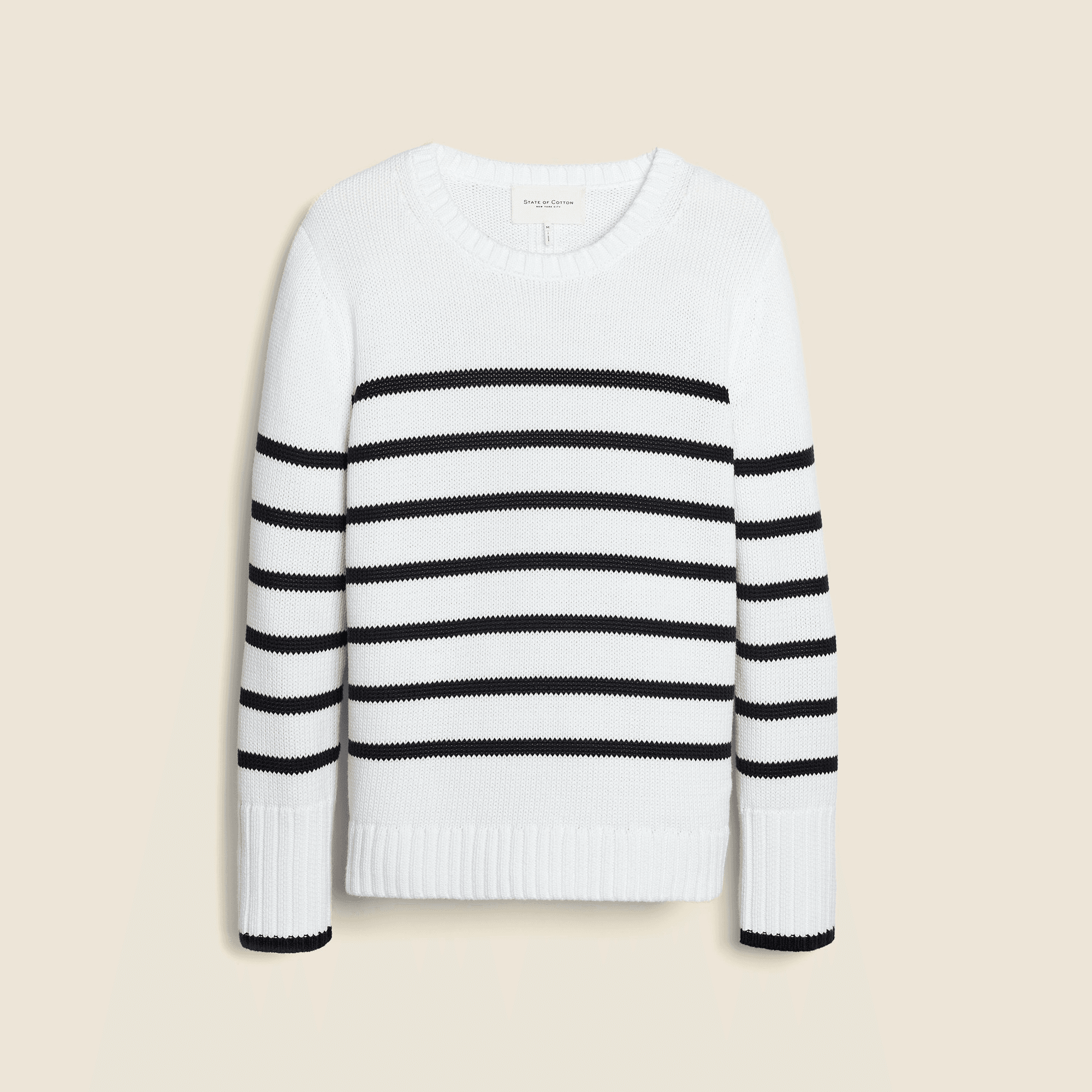Addison striped crewneck sweater - Image 1