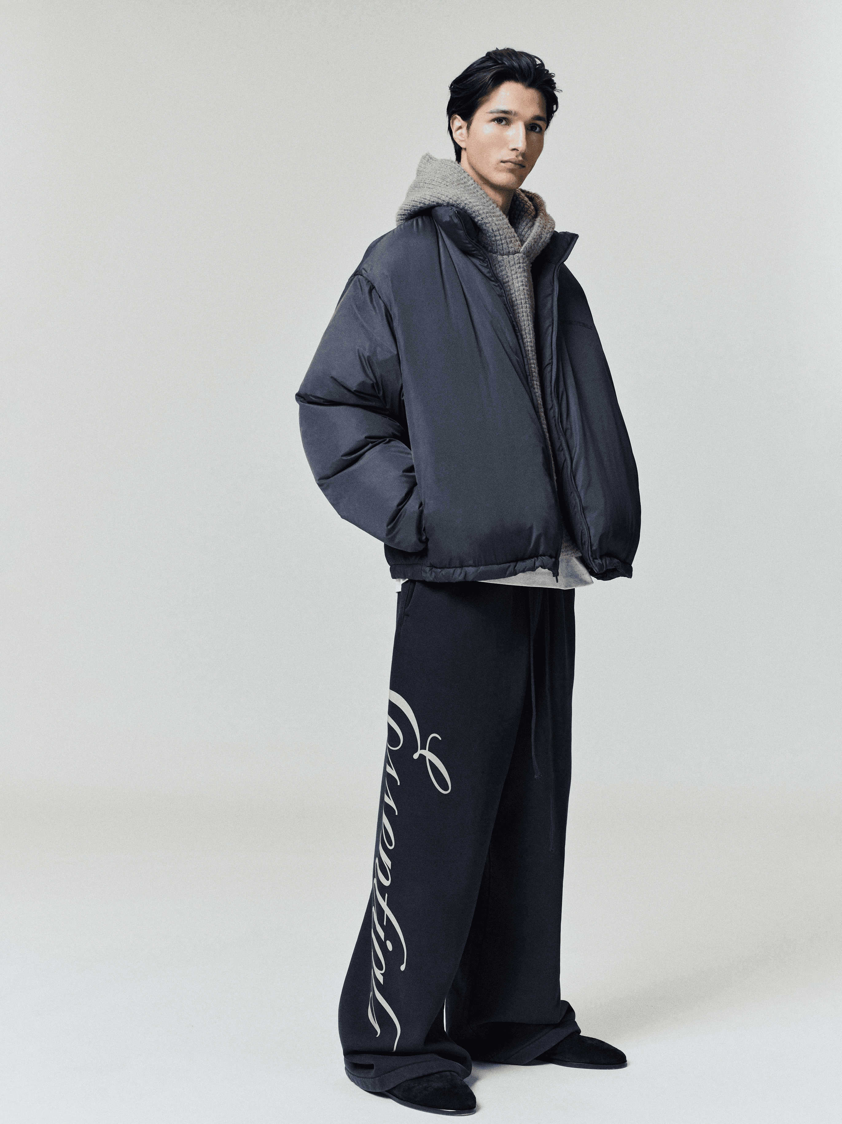 Ripstop Nylon Puffer Jacket - Image 1