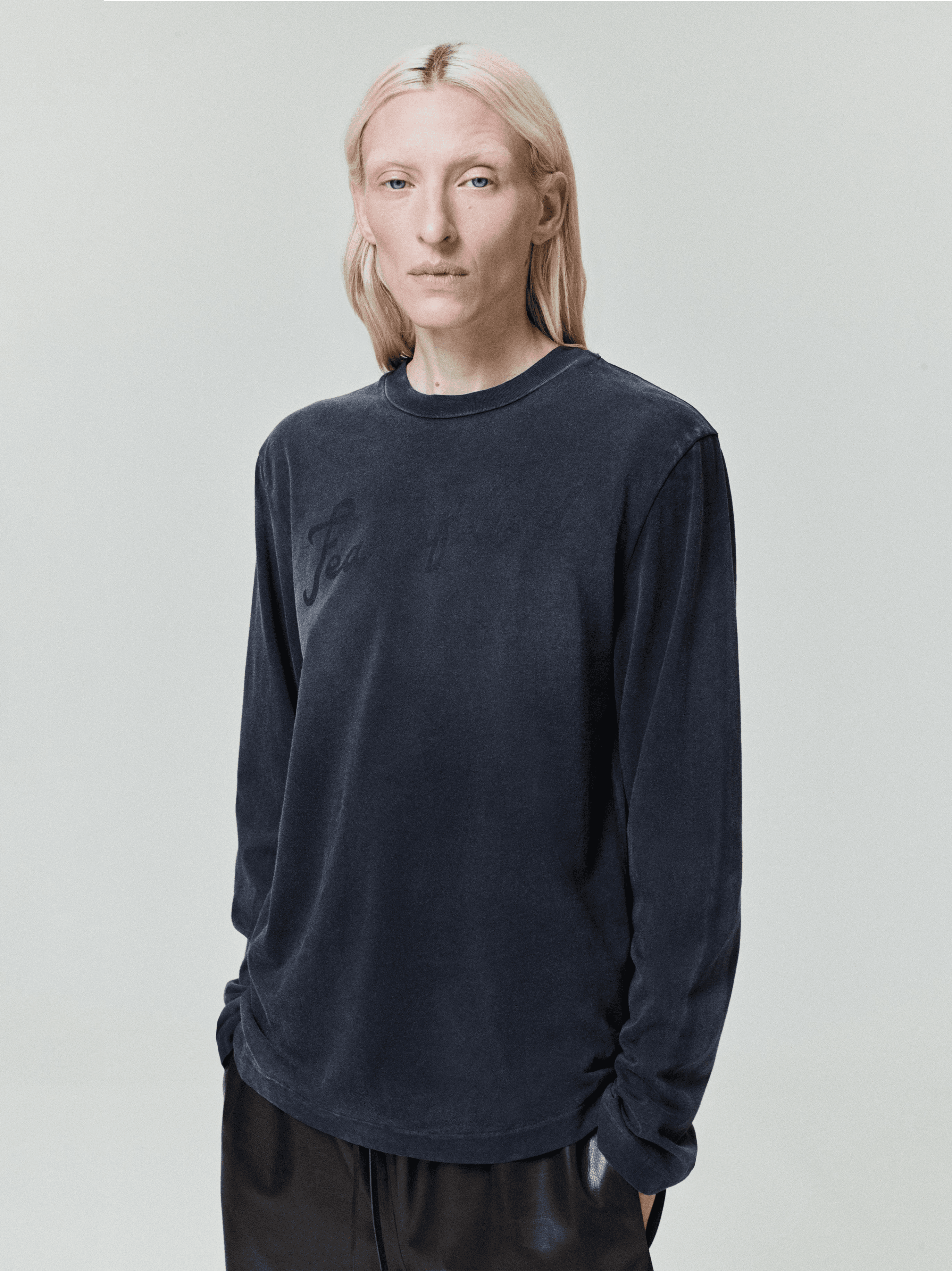 Womens Fear Of God Long Sleeve Tee - Image 1