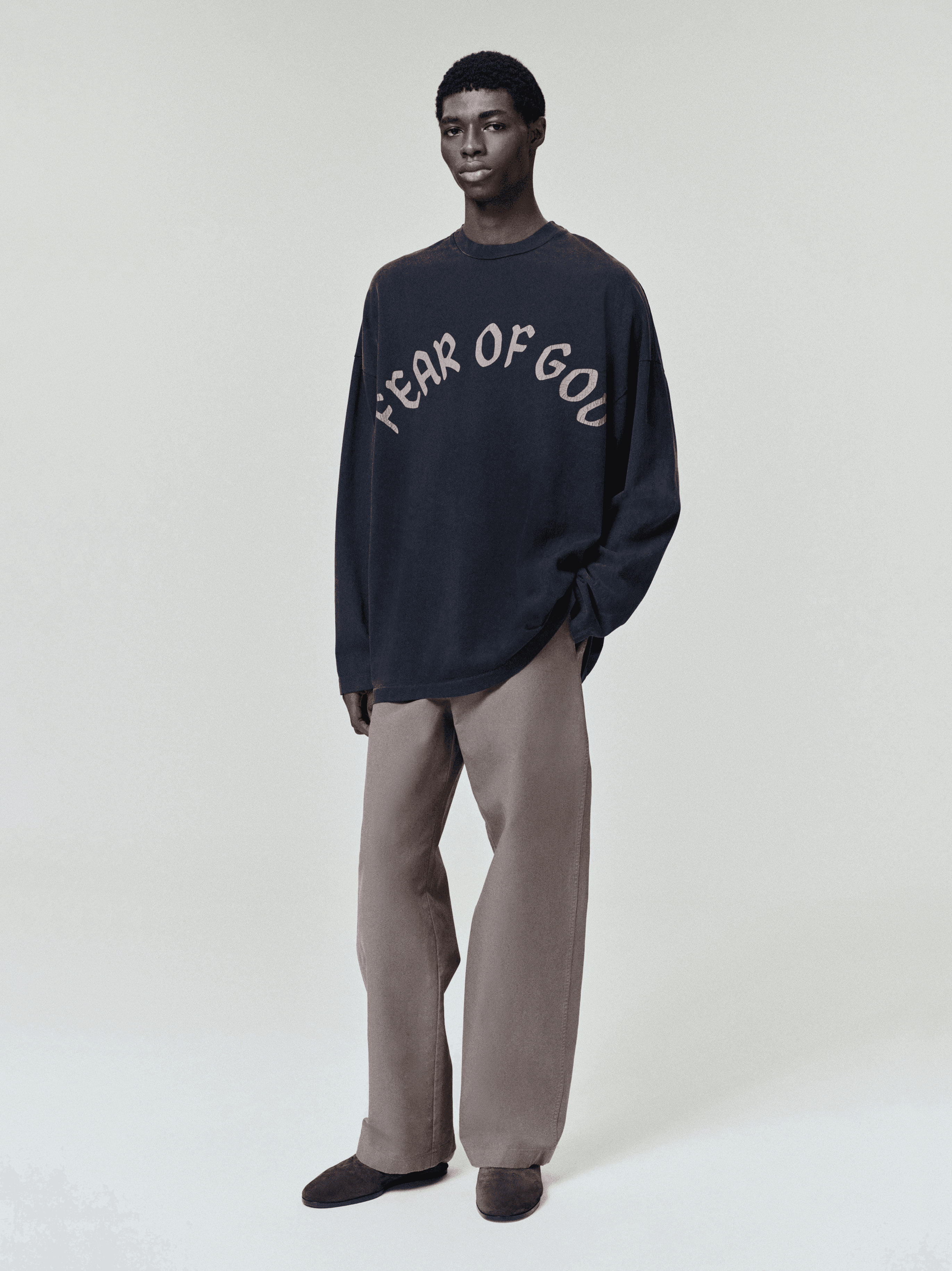 Fear Of God, F OF G Long Sleeve Tee - Image 1