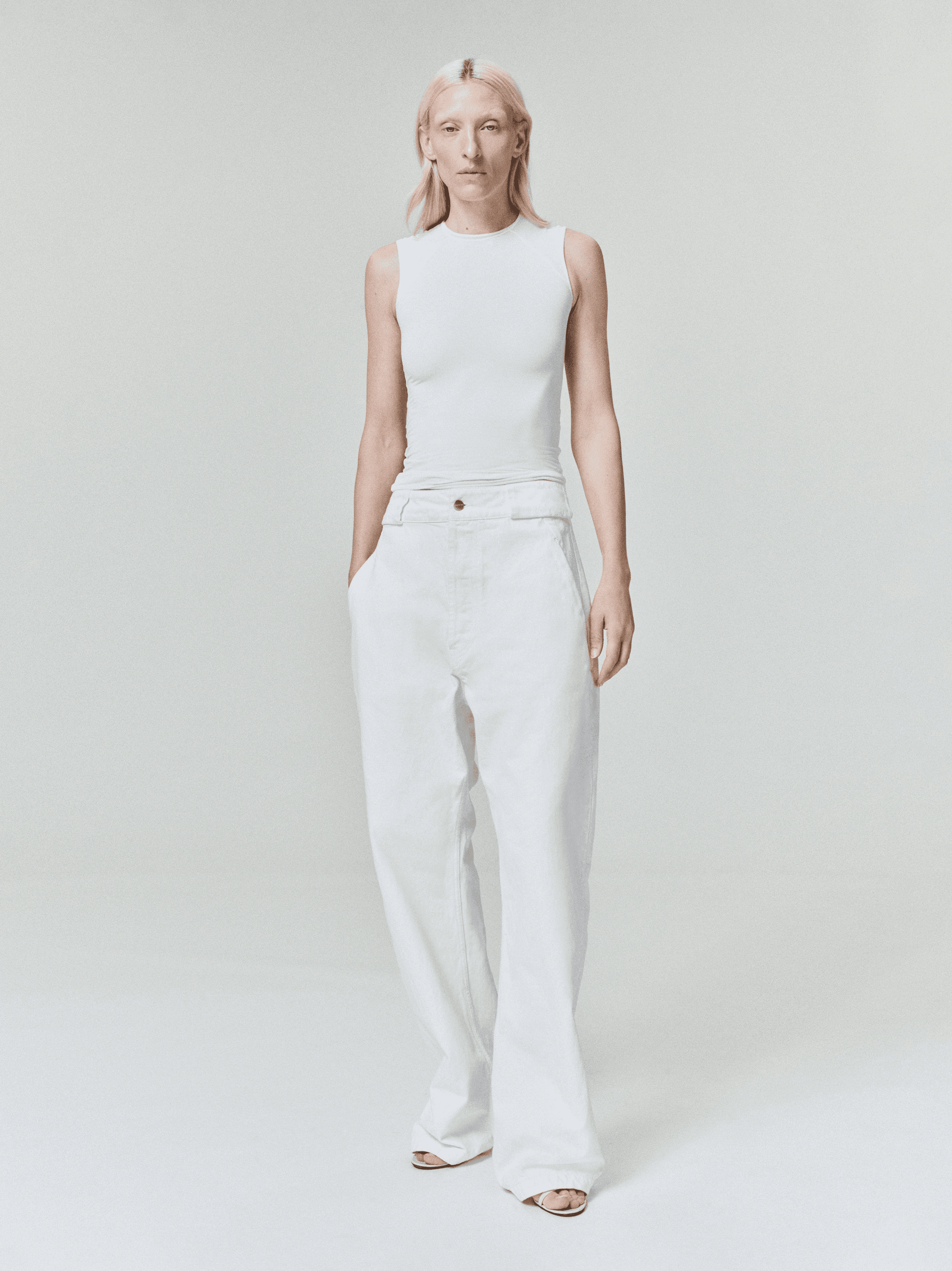 Womens Cotton Twill Utility Pant - Image 1