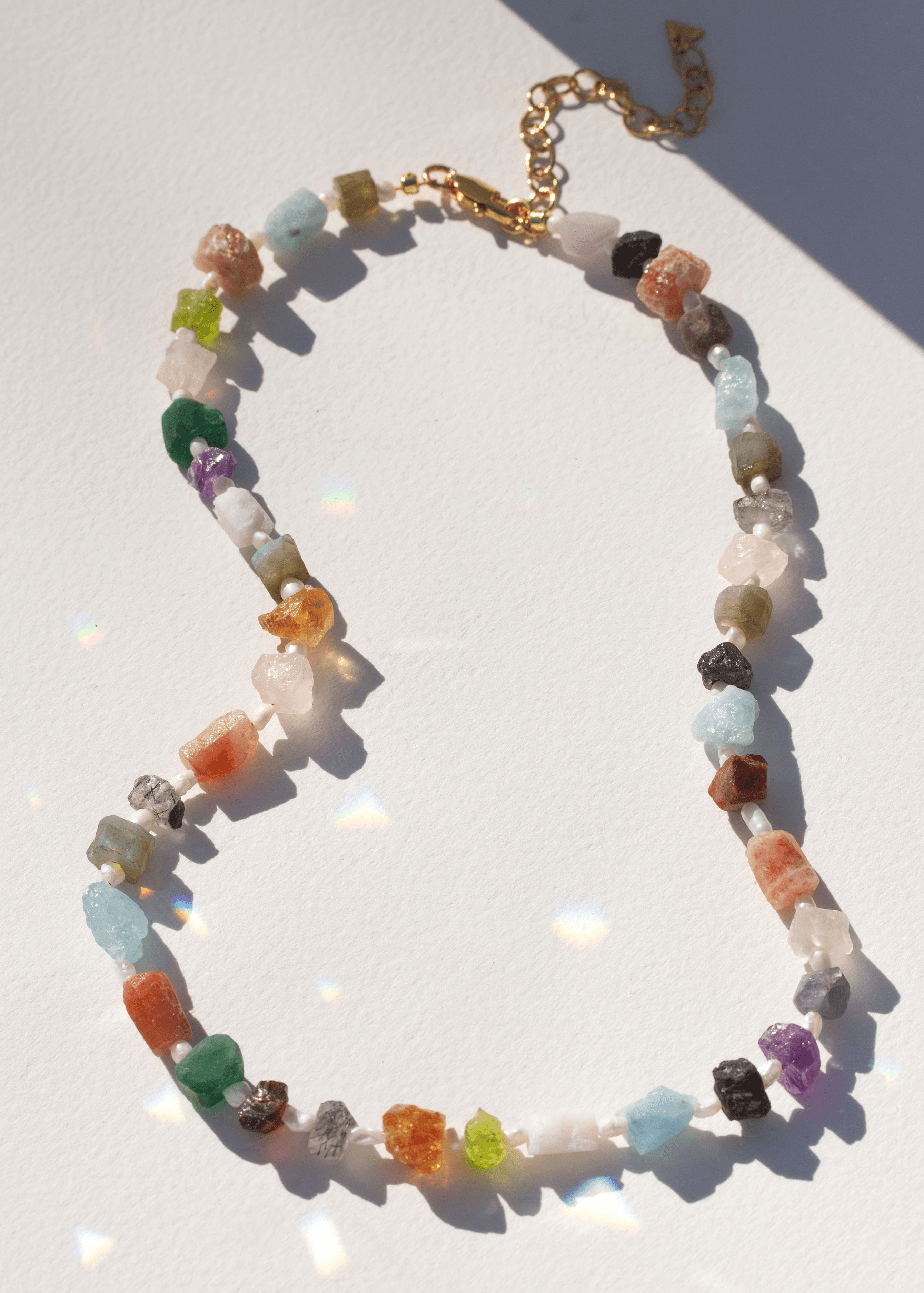 Free To Be Gemstone & Pearl Necklace - Image 1