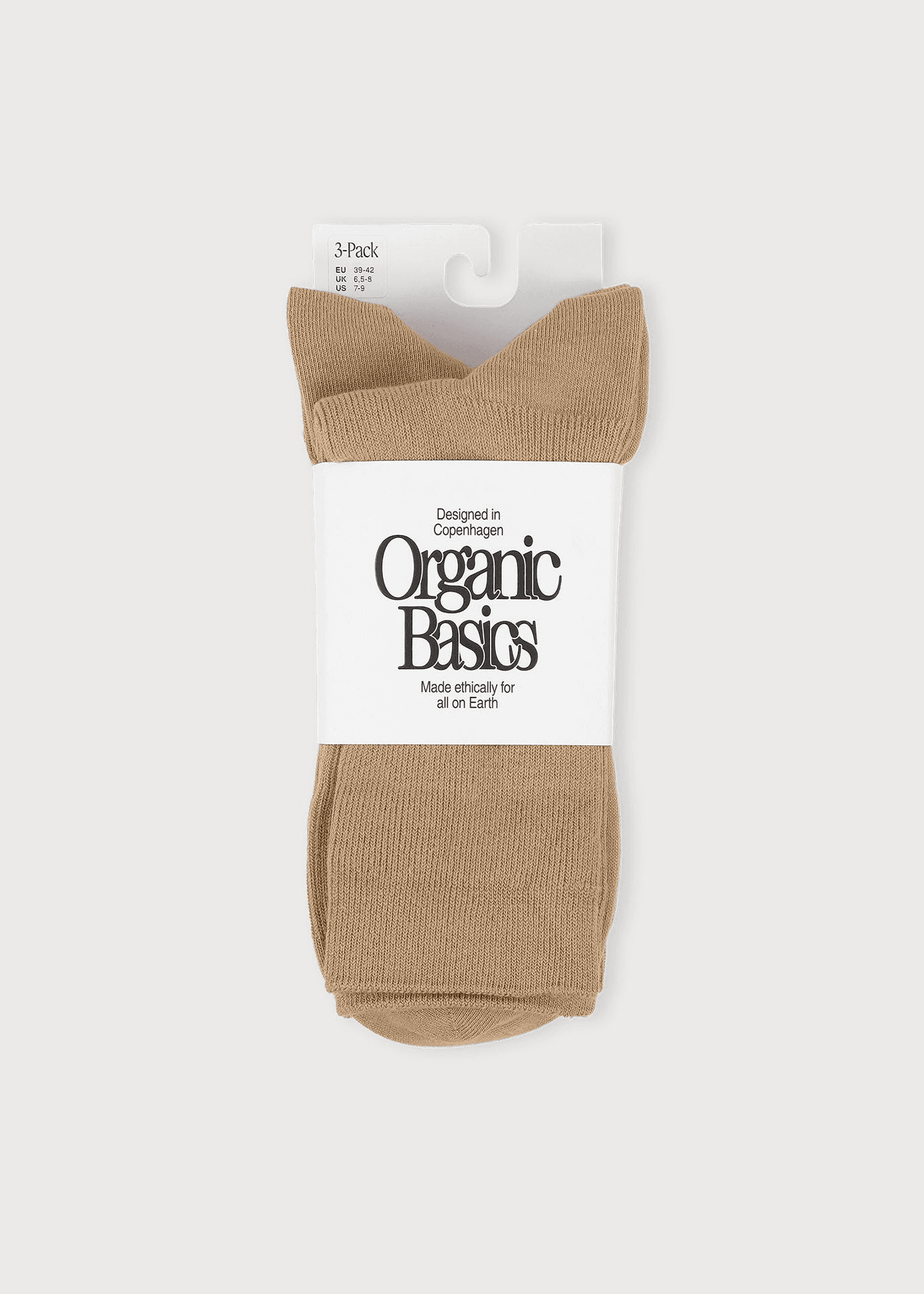Core Crew Rib Socks 3-Pack - Image 1