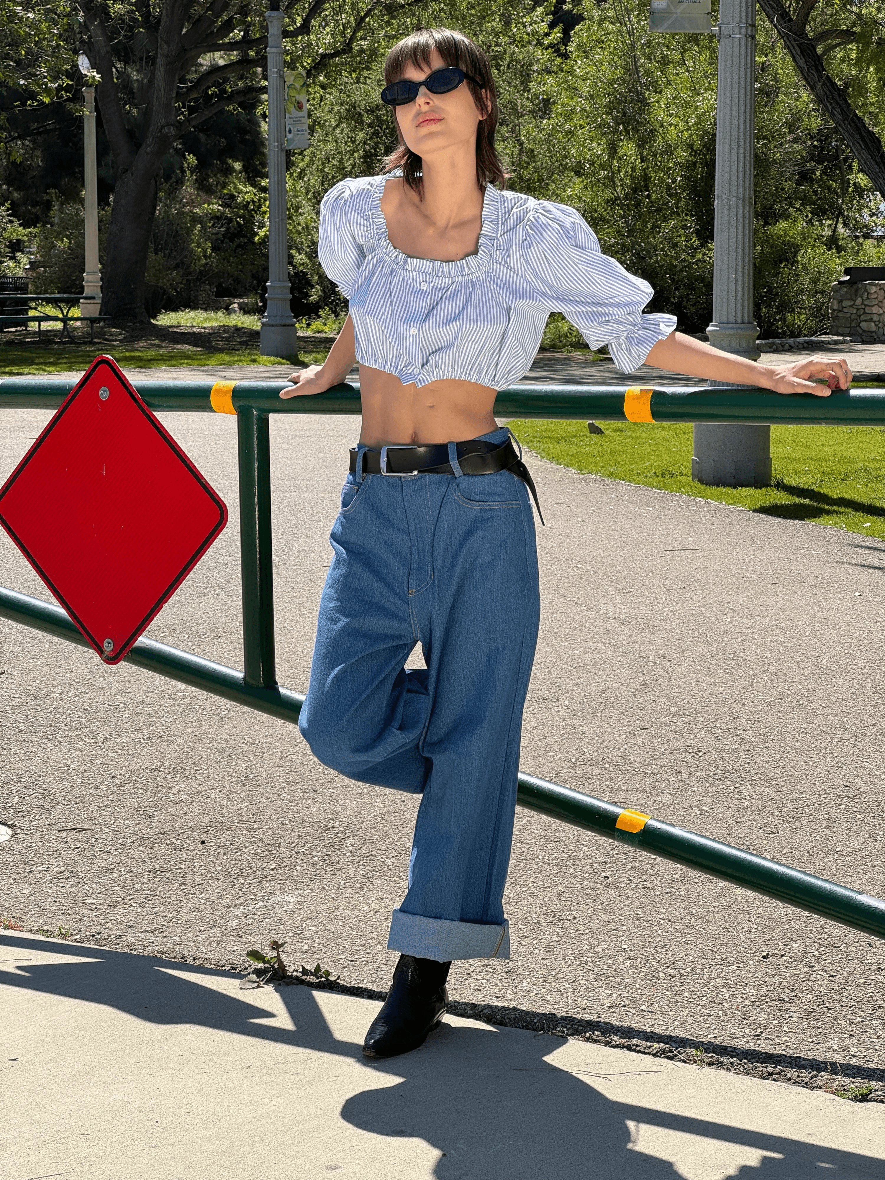 Coco Cowboy Cut Pants - Image 1