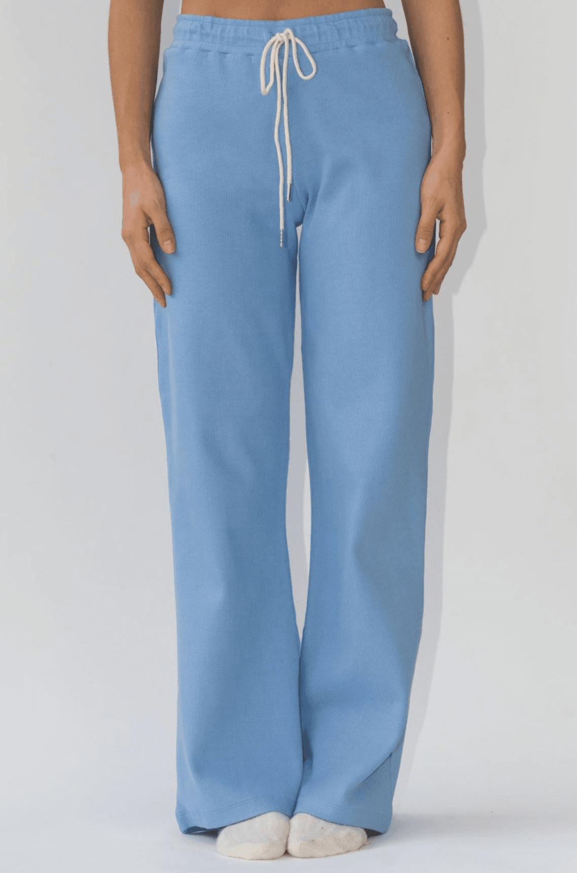 Wide Leg Lounge Pants Cornflower - Image 1