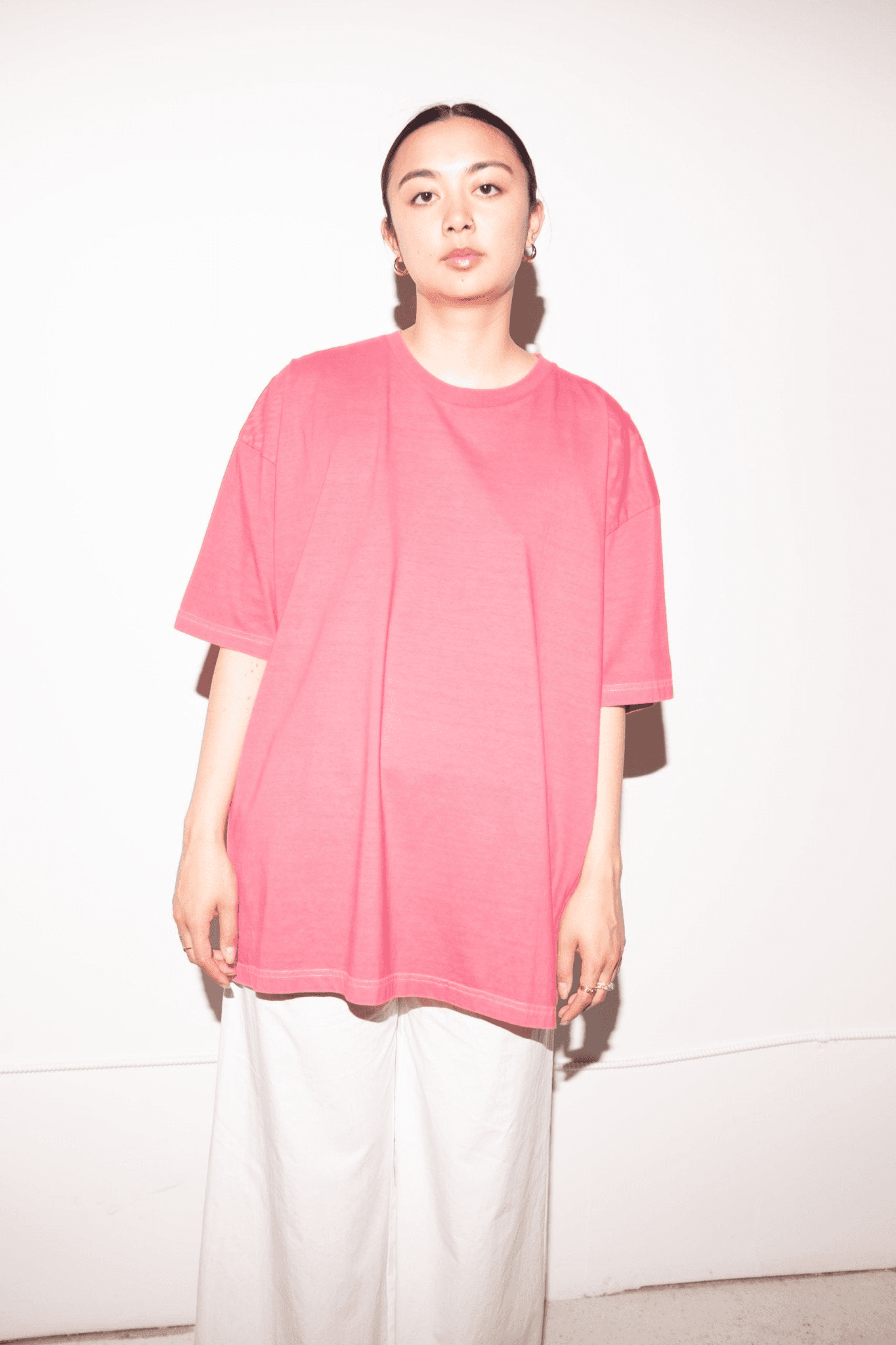 Liv Shortsleeve Top in Barbie Pink - Image 1