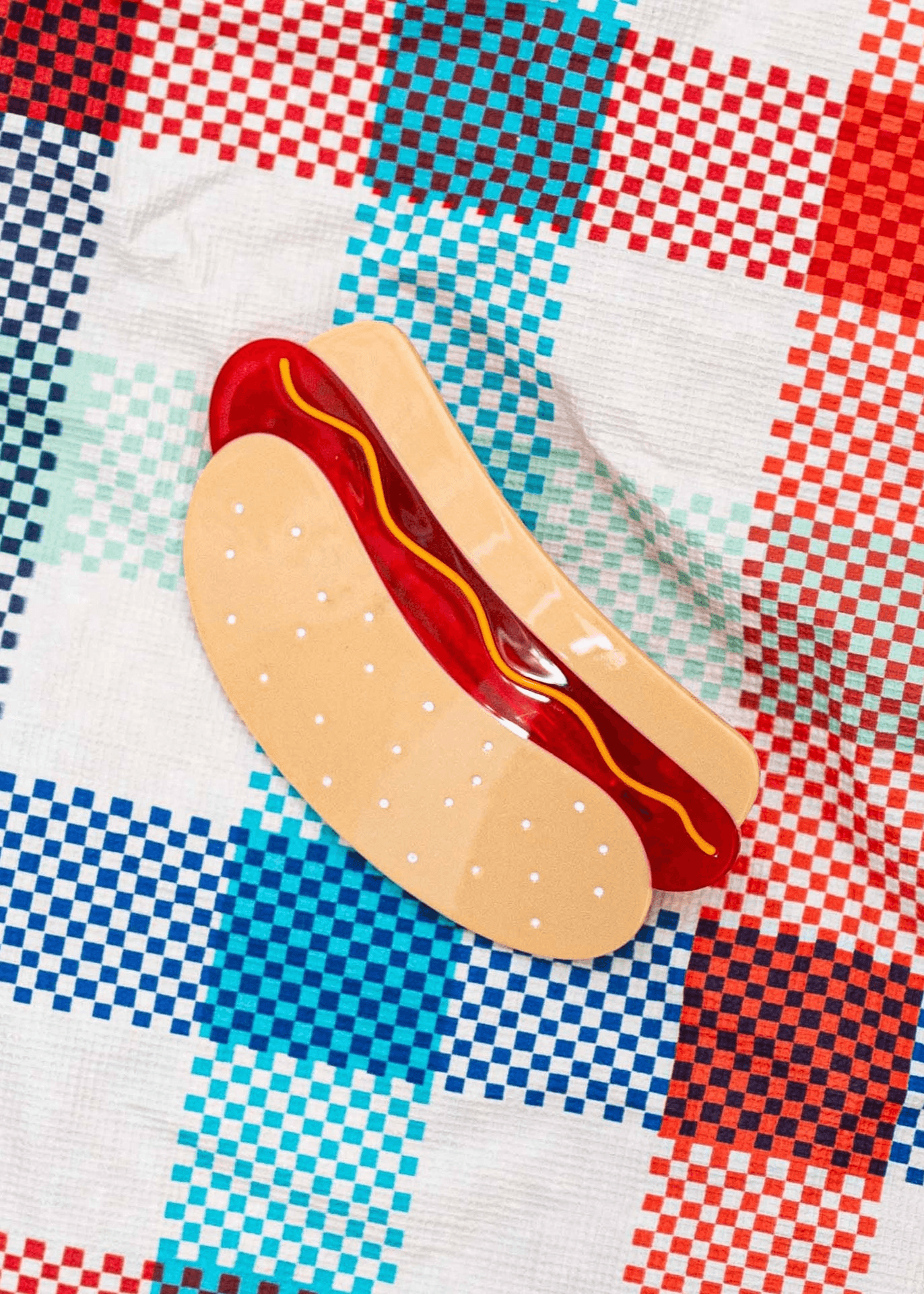 Hot Dog French Barrette - Image 1