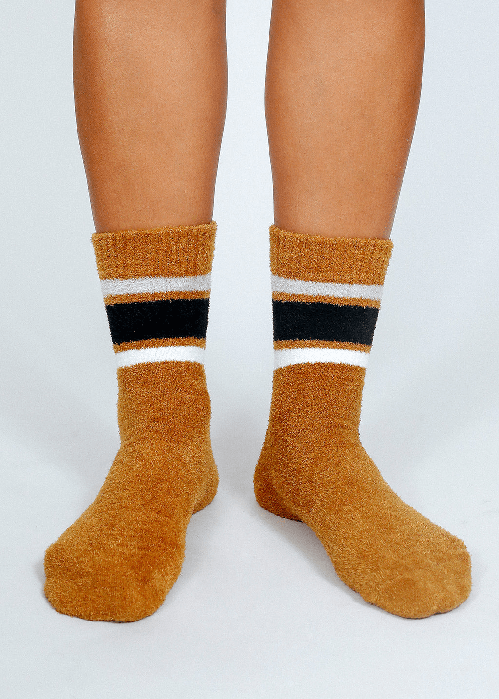 Flour Plush Teddy Ankle Socks - Image 1