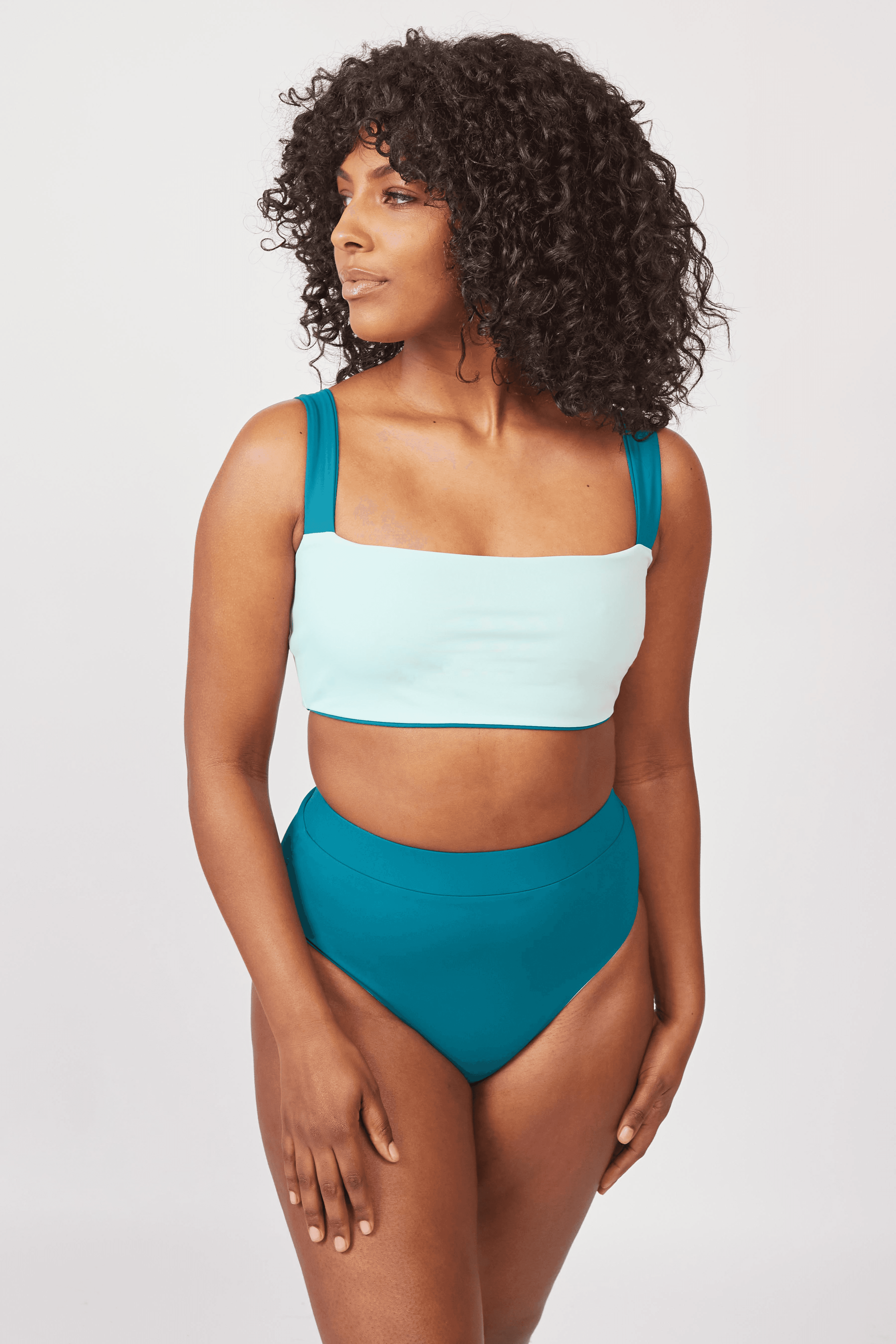 Current Swim Top - Mint - Image 1