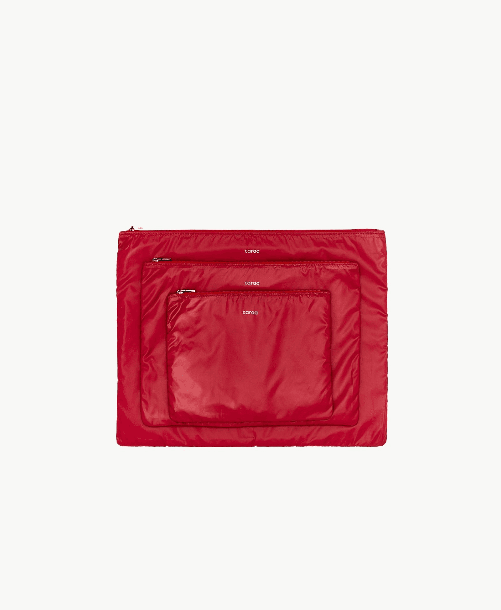 Packing Pouch - Red Dahlia - Image 1