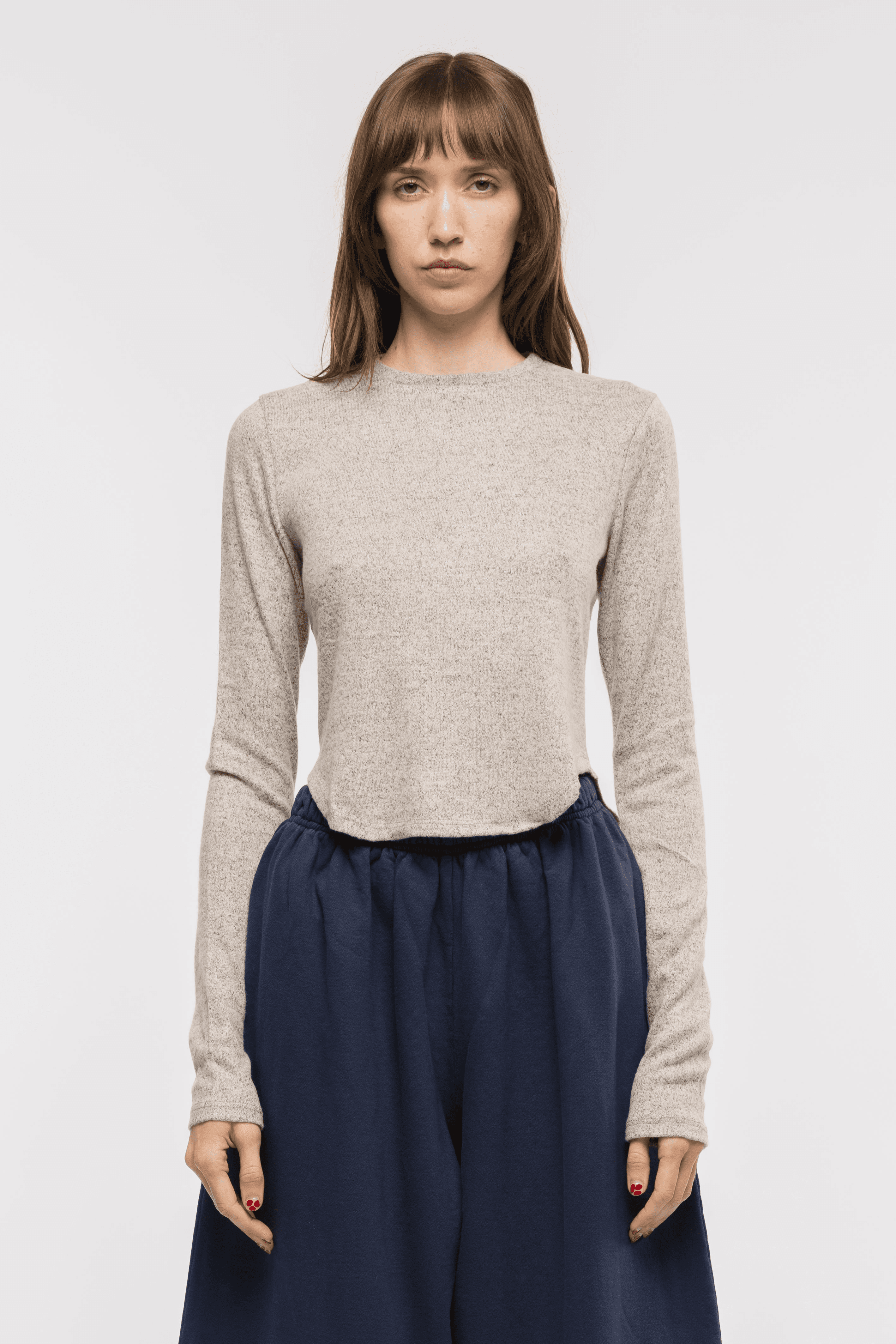 Hilman Top - Oatmeal - Image 1