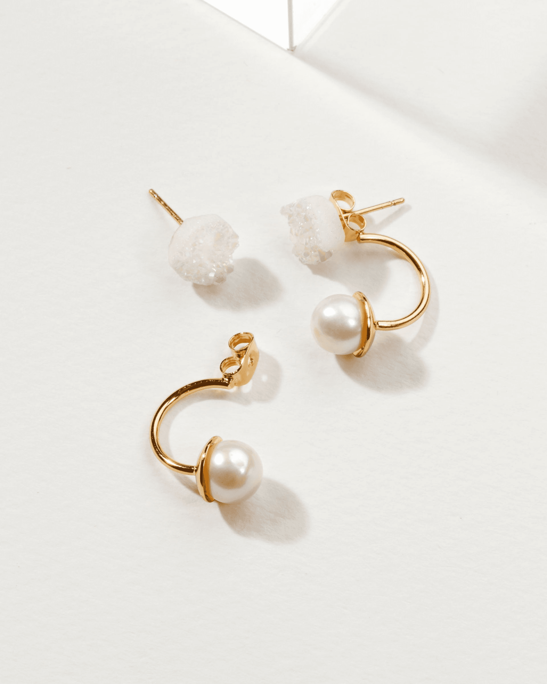 Ebb and Flow Front Back Earrings - Image 1