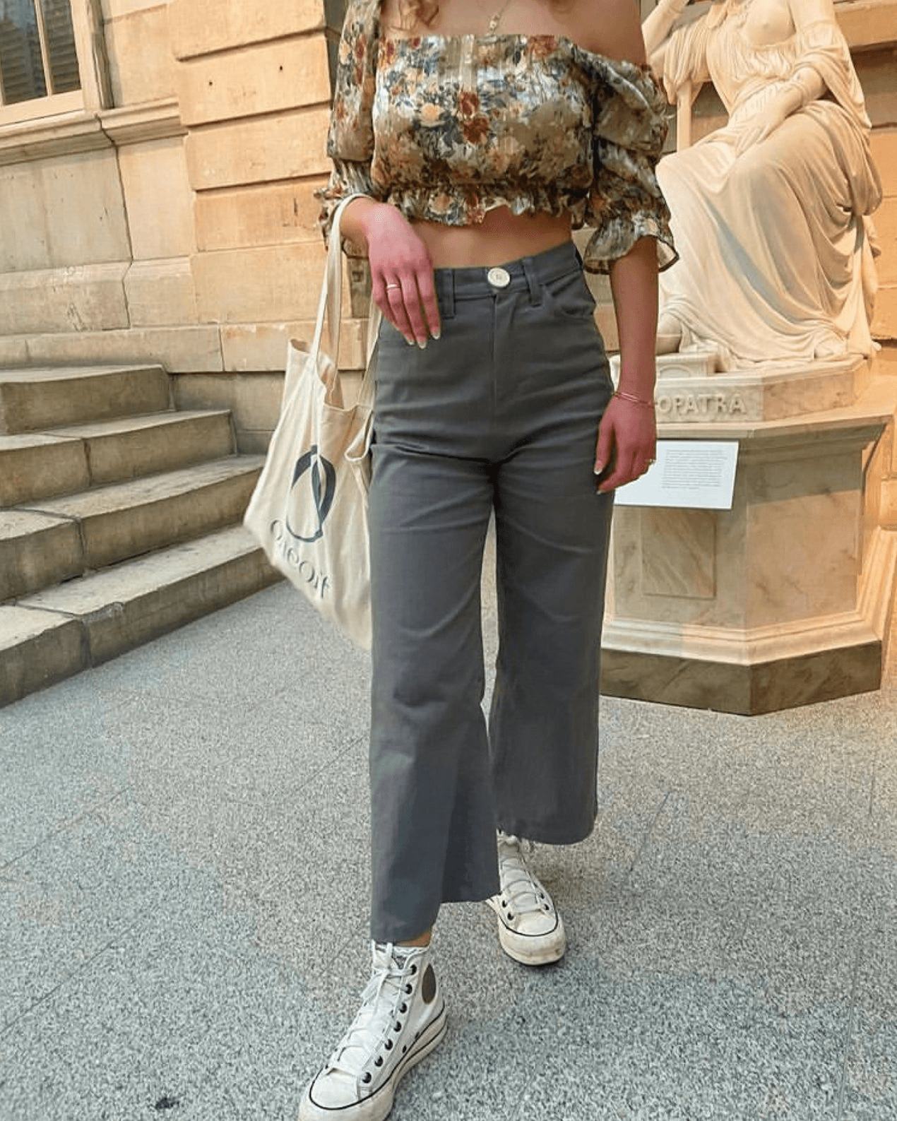 Flora Pant in Grey - Image 1