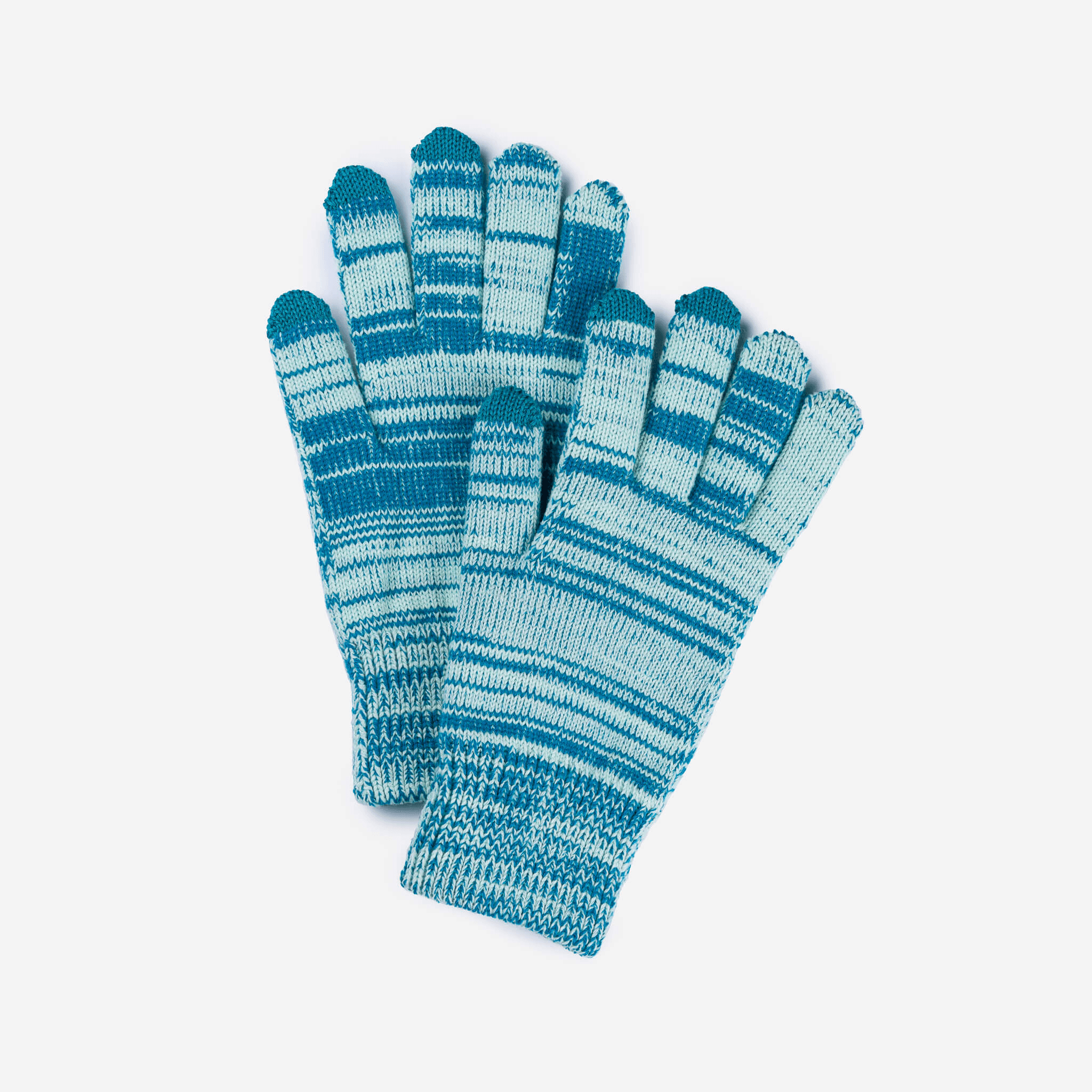 Twist Knit Touchscreen Gloves - Image 1