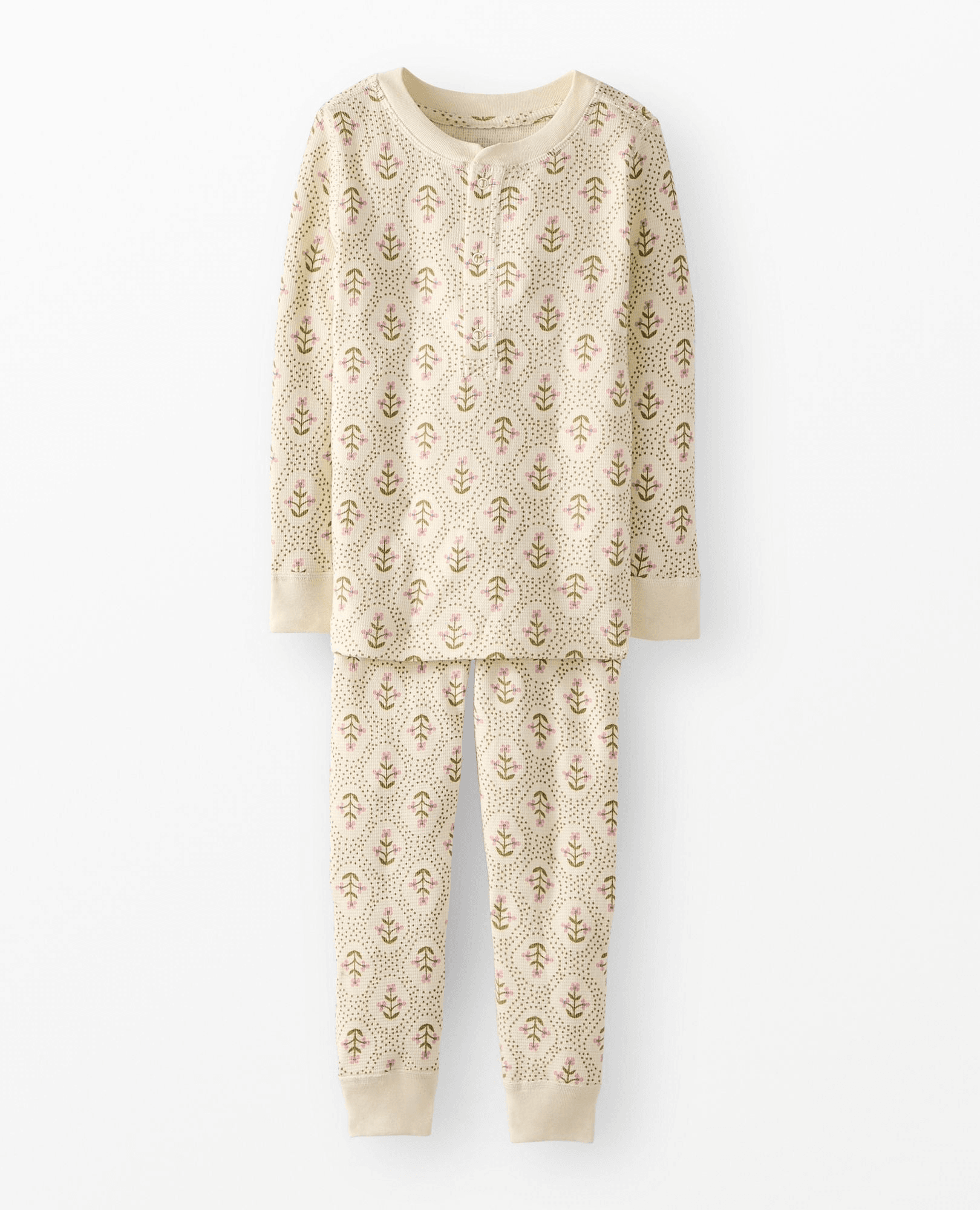 Holiday Waffle Pajama Set - Image 1