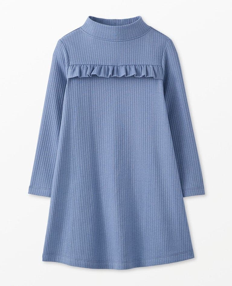 Long Sleeve Mock Turtleneck Dress - Image 1