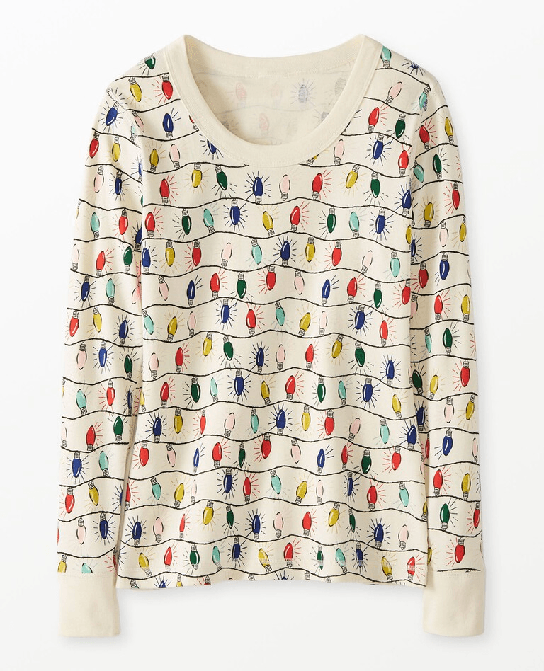 Women's Holiday Long John Pajama Top - Image 1