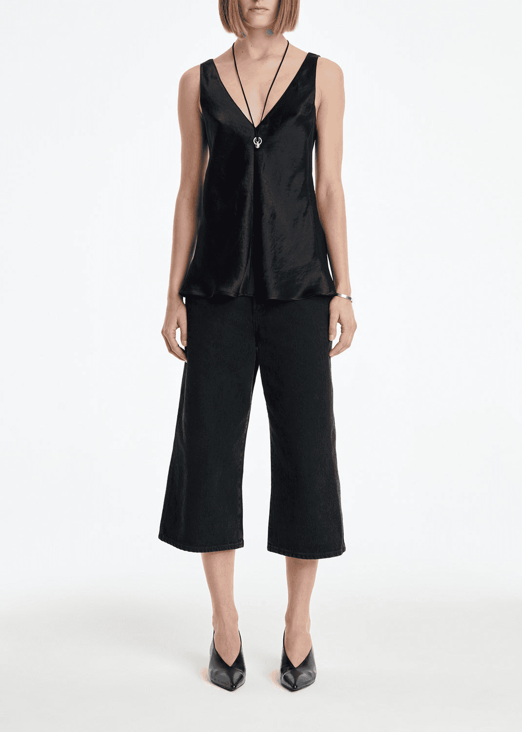 AGOLDE x MARIA MCMANUS Deep V Tunic - Image 1