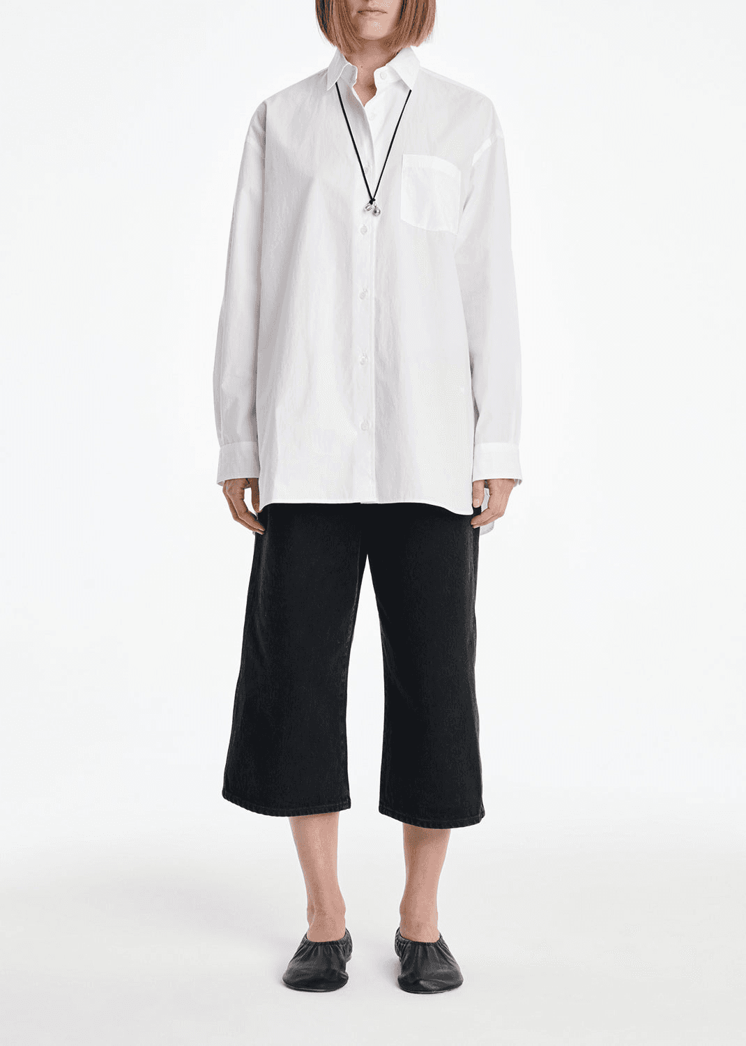 AGOLDE x MARIA MCMANUS A-Line Shirt Poplin - Image 1