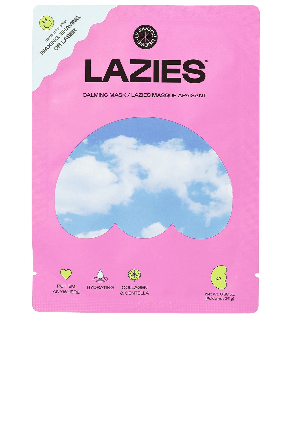 Lazies Calming Body Mask 3 Pack - Image 1