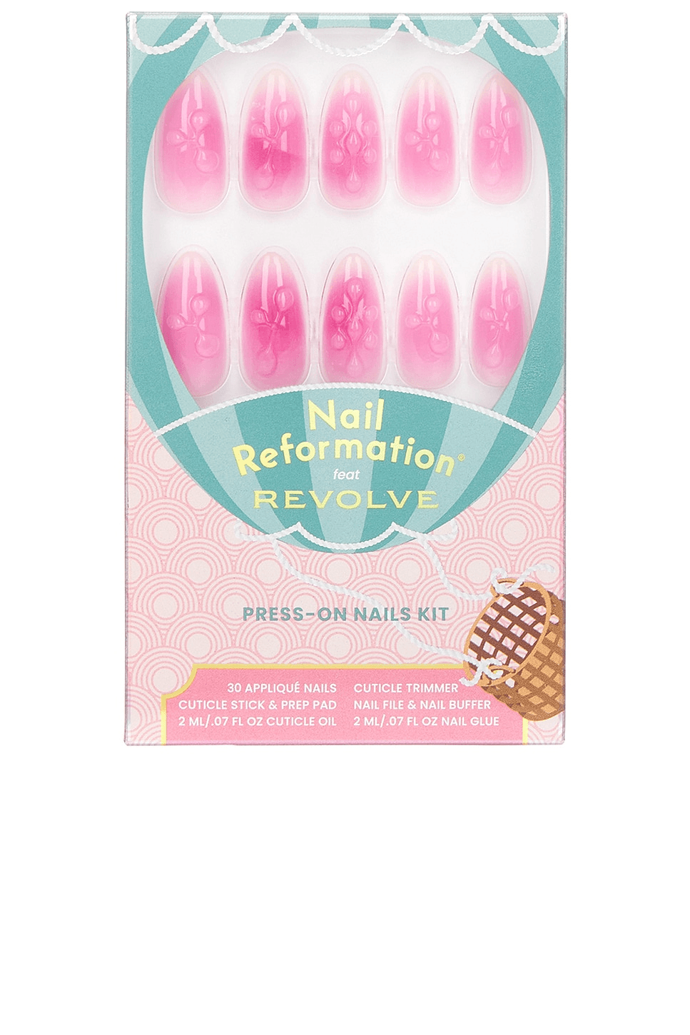 x REVOLVE Bright Aura Press On Nails - Image 1