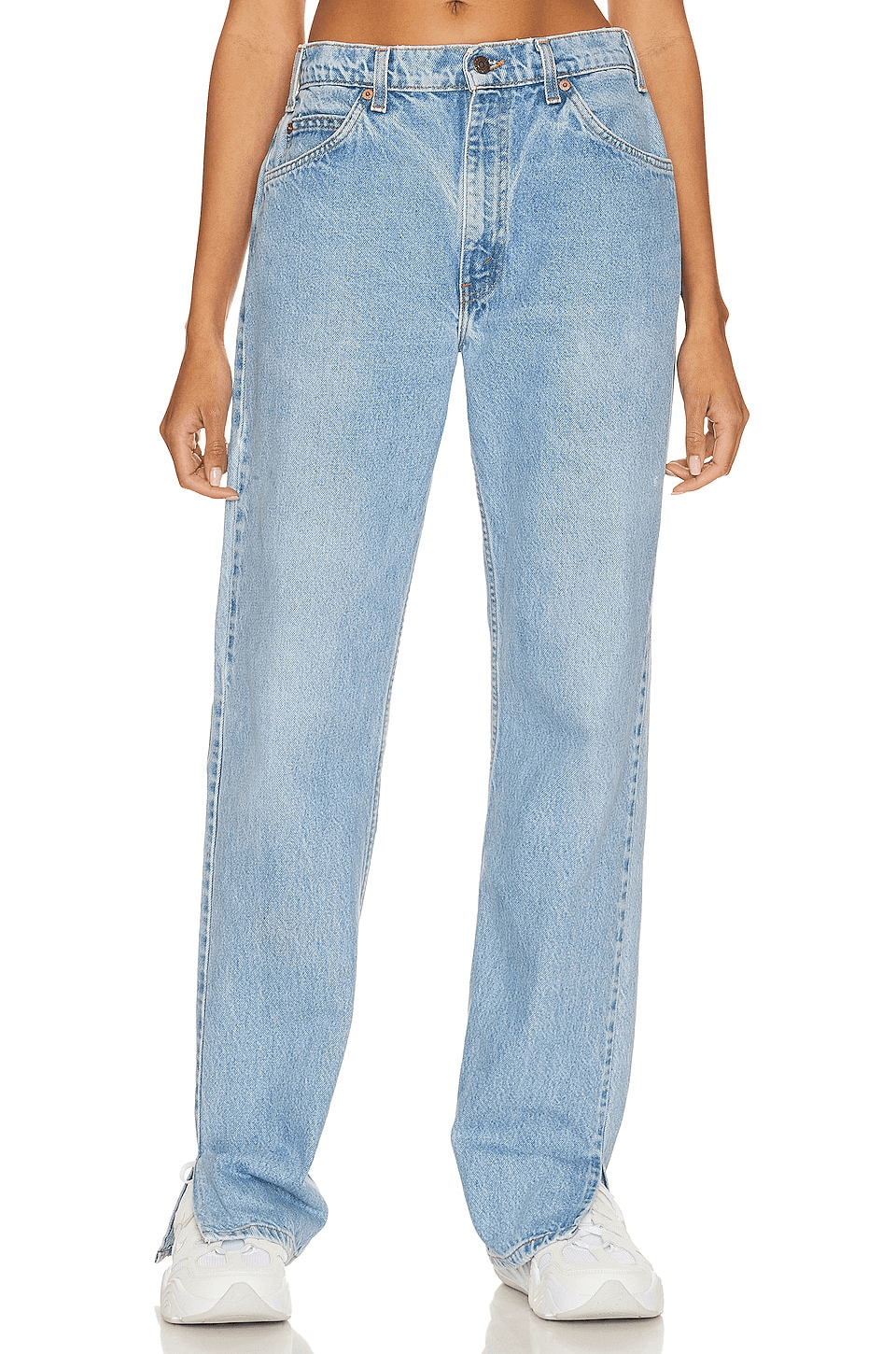 Vintage Allyssa Tilted Split Jeans - Image 1