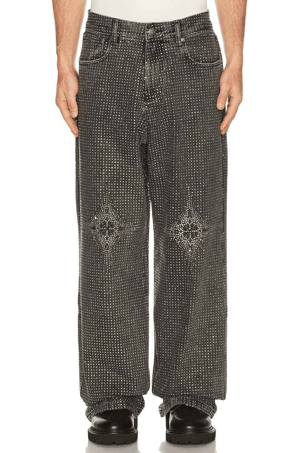 20K Diamond Stellar Denim Pants - Image 1