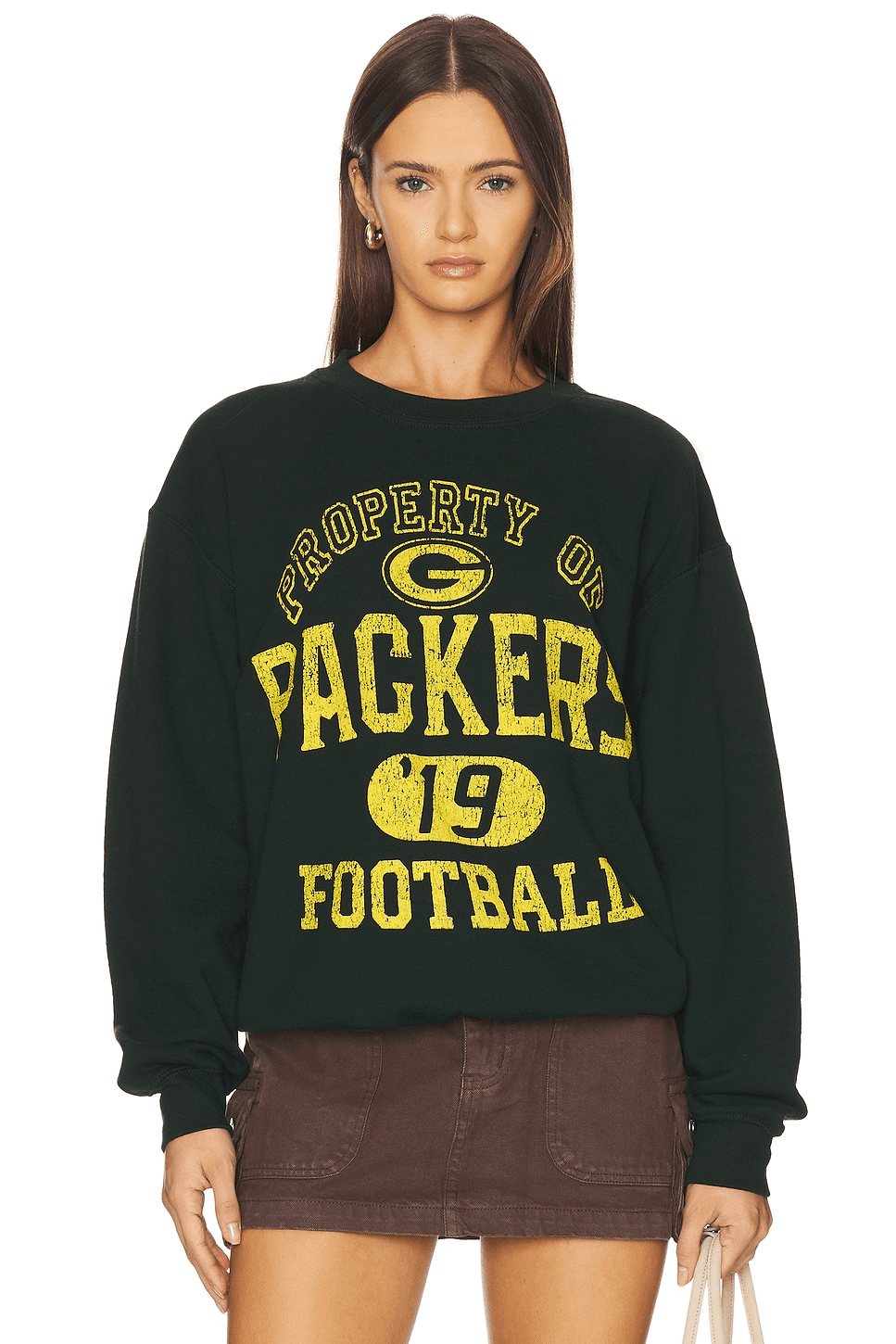 Packers Property Crew Fleece Sweatshirt - Image 1