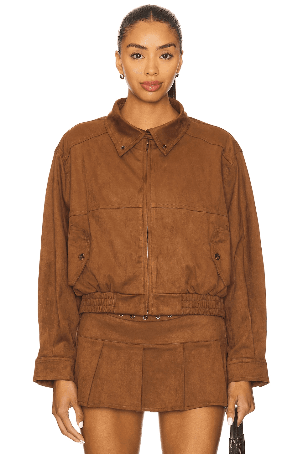 Mocca Suede Jacket - Image 1