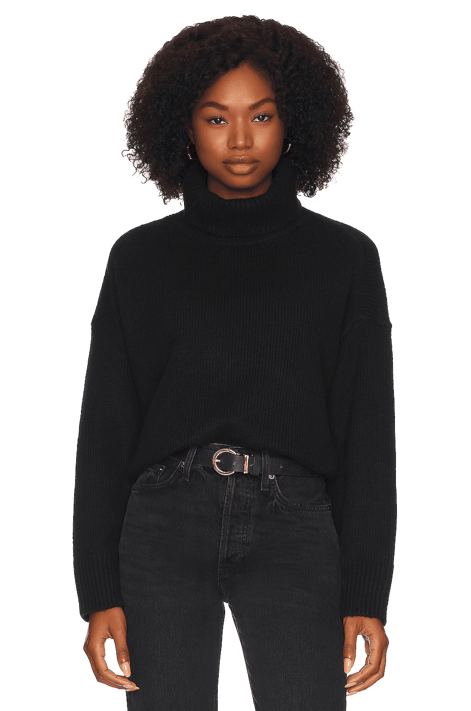 Relaxed Turtleneck Sweater - Image 1