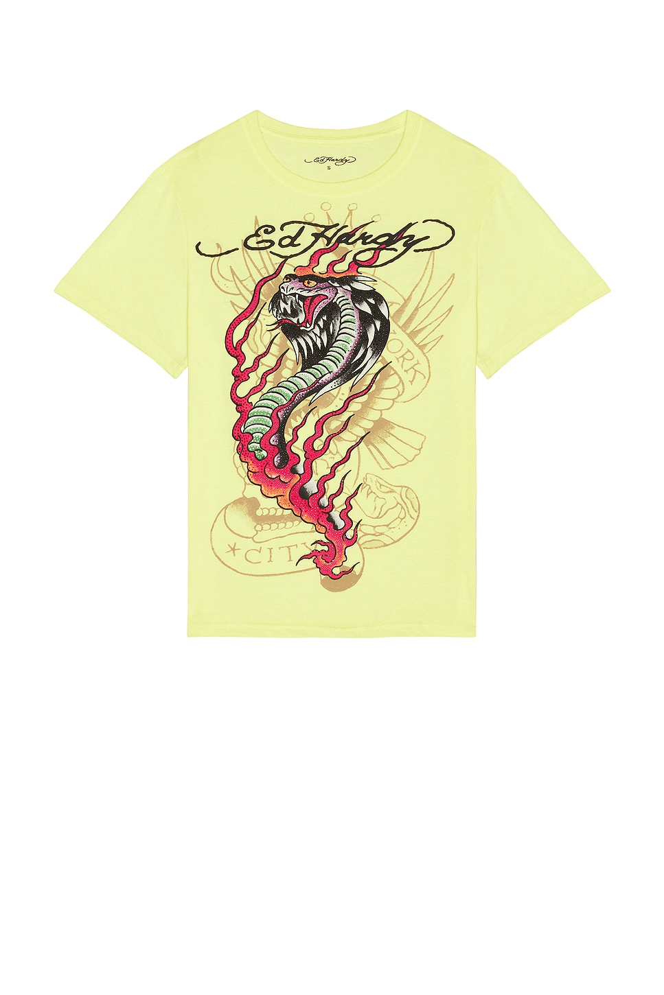Cobra Flame Rhinestone Tee - Image 1