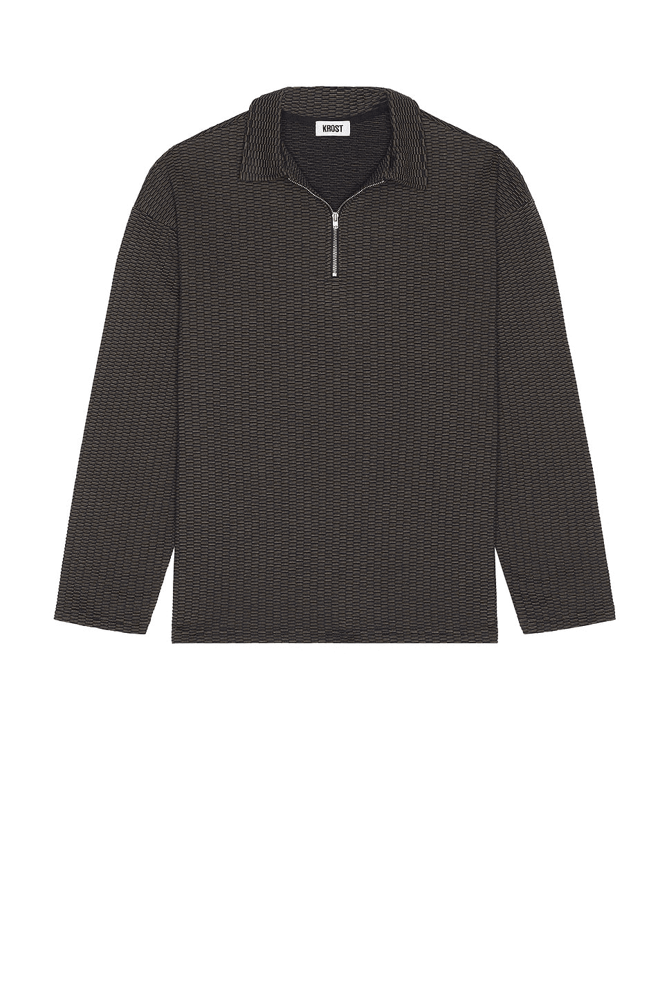 Mini Jacquard Zip Polo - Image 1