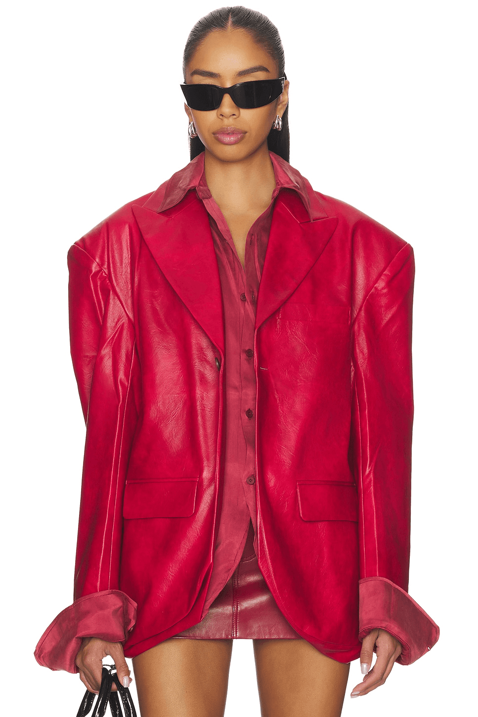 Faux Two-piece Blazer - Image 1