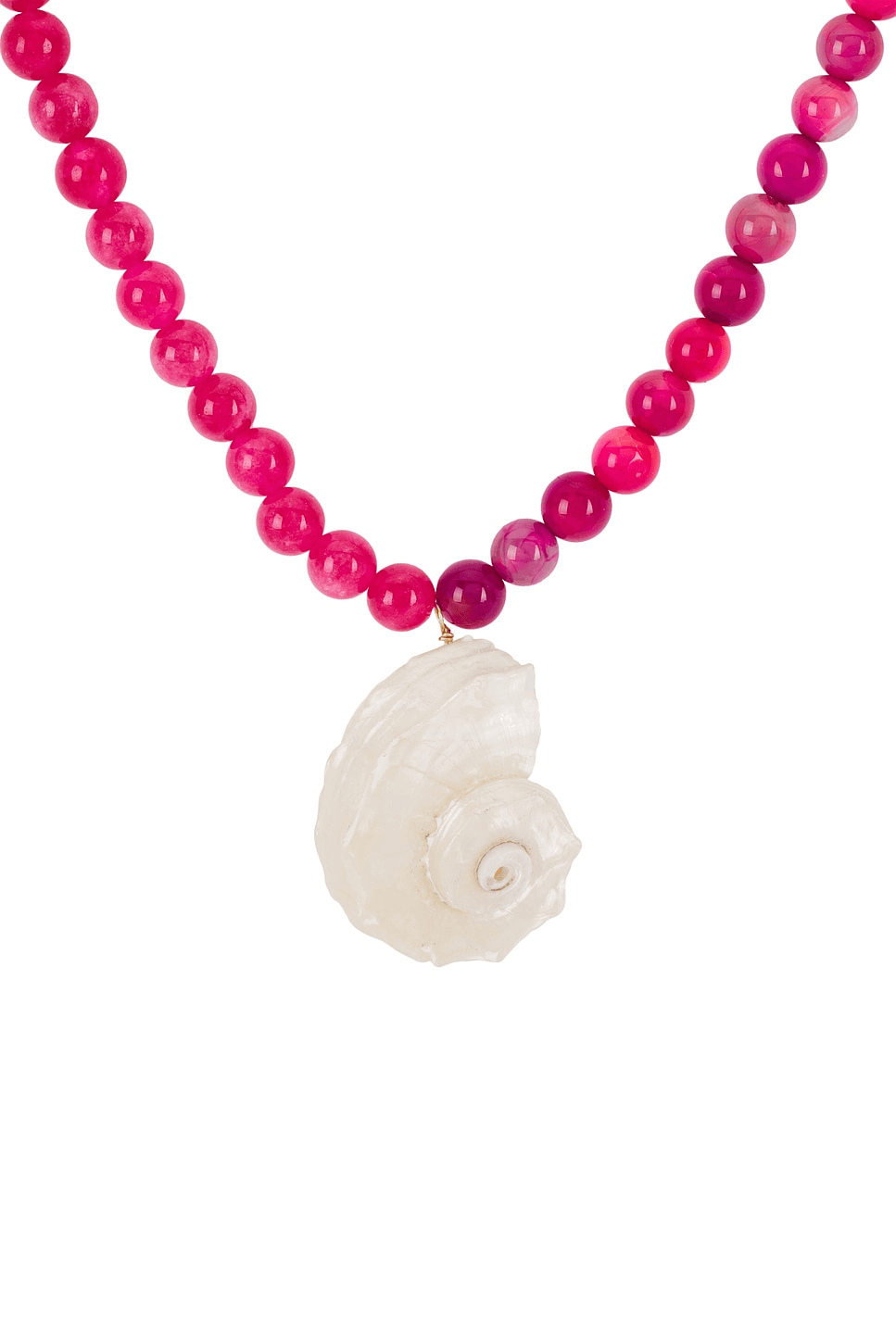 Beaded Shell Necklace — Image 2