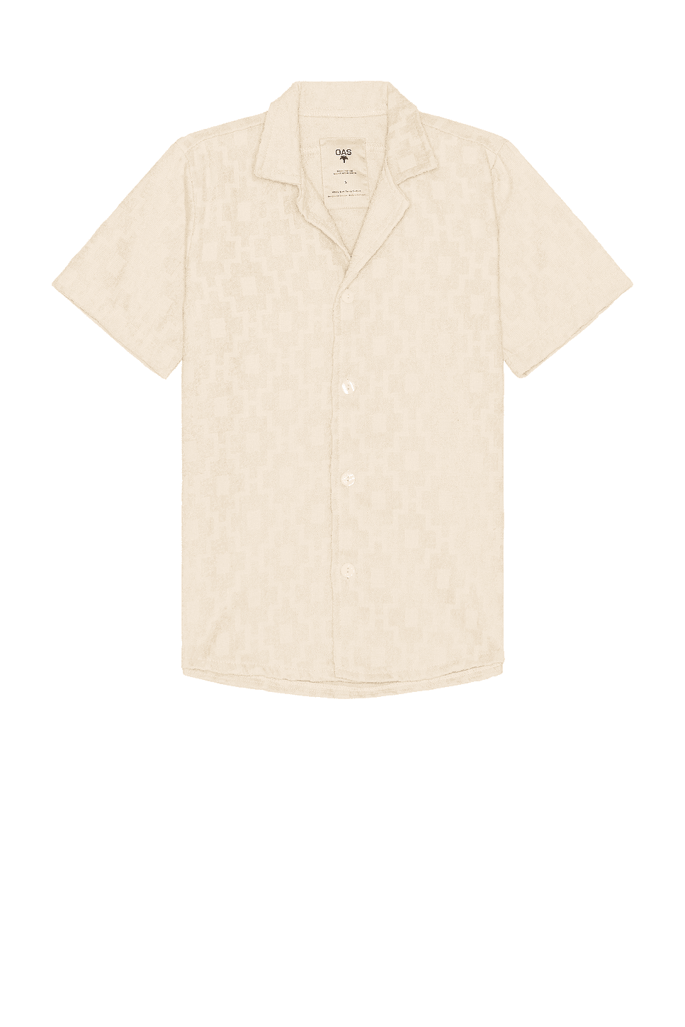 Beige Machu Cuba Terry Shirt - Image 1