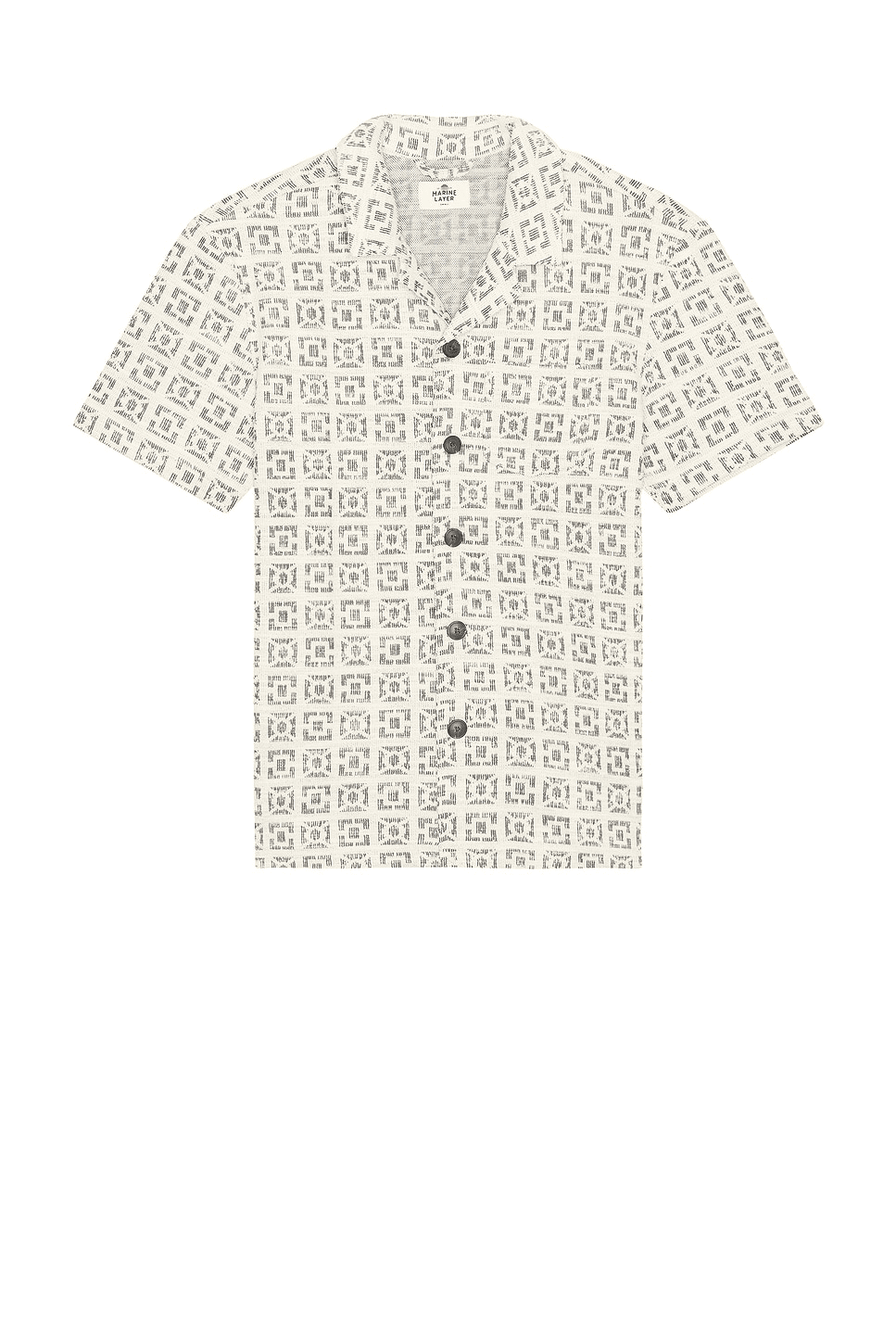 Archive Cam Jacquard Resort Shirt - Image 1